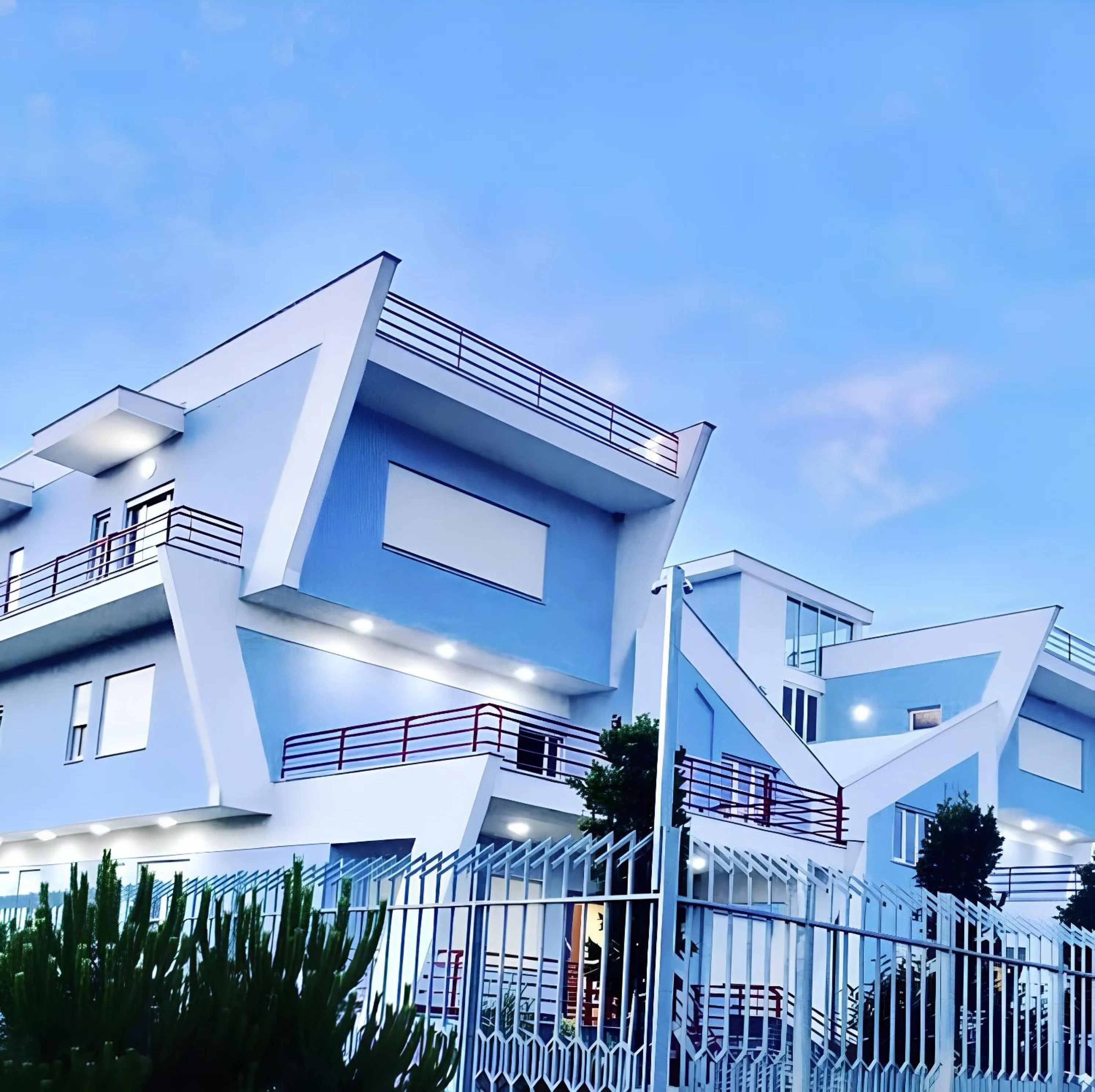 Property building in Diamond Beach Residence Hotel