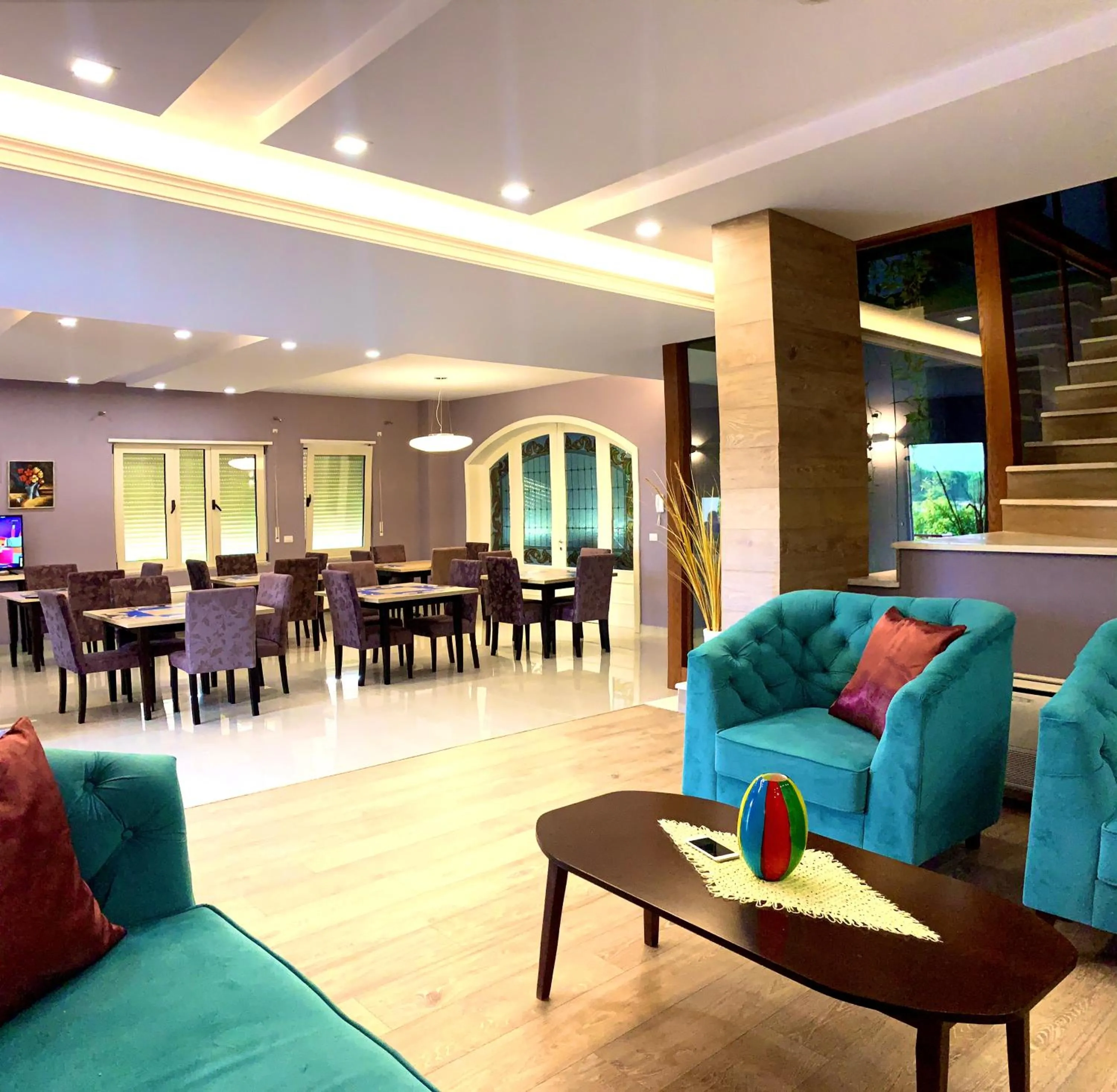 Living room in Diamond Beach Residence Hotel