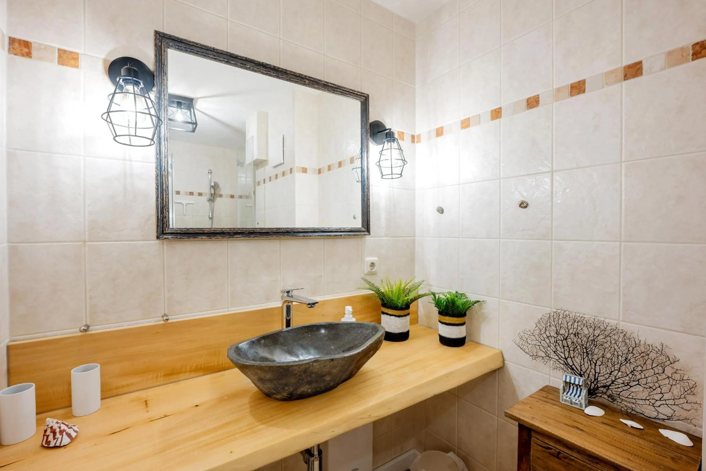 Bathroom in Zur Meeresmuschel Nr.10
