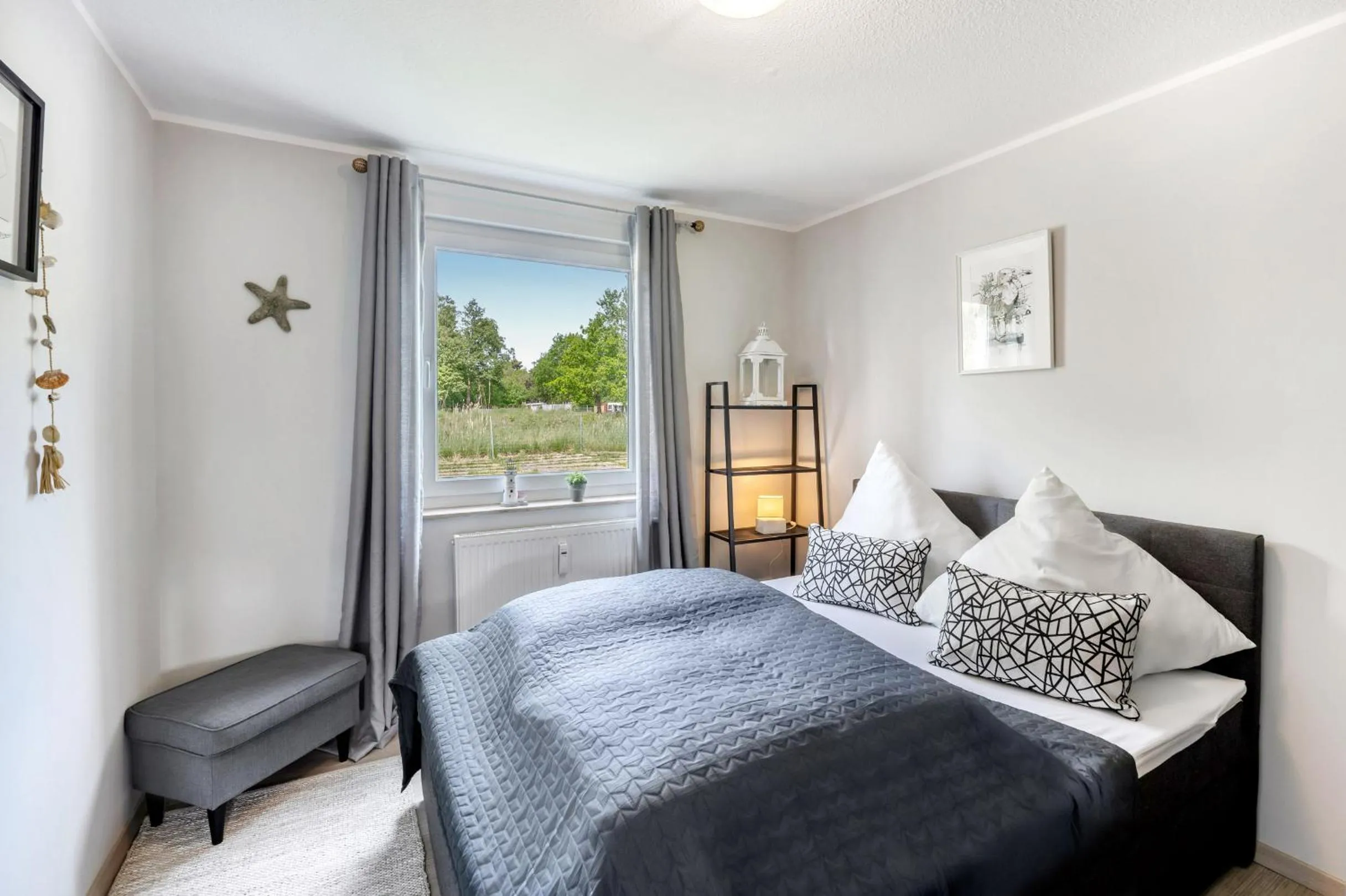 Bed in Zur Meeresmuschel Nr.10
