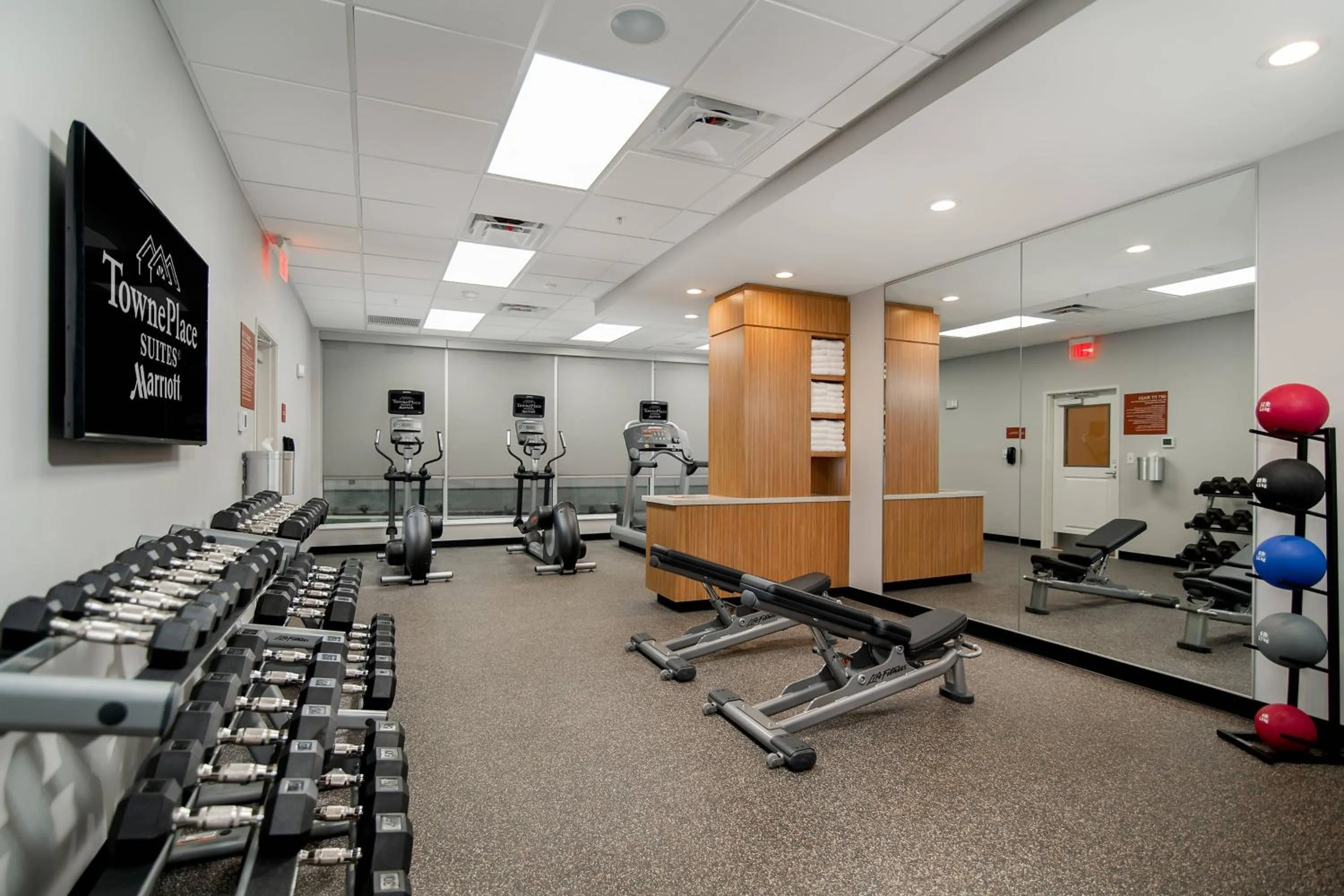 Fitness centre/facilities in TownePlace Suites Fort Worth University Area/Medical Center