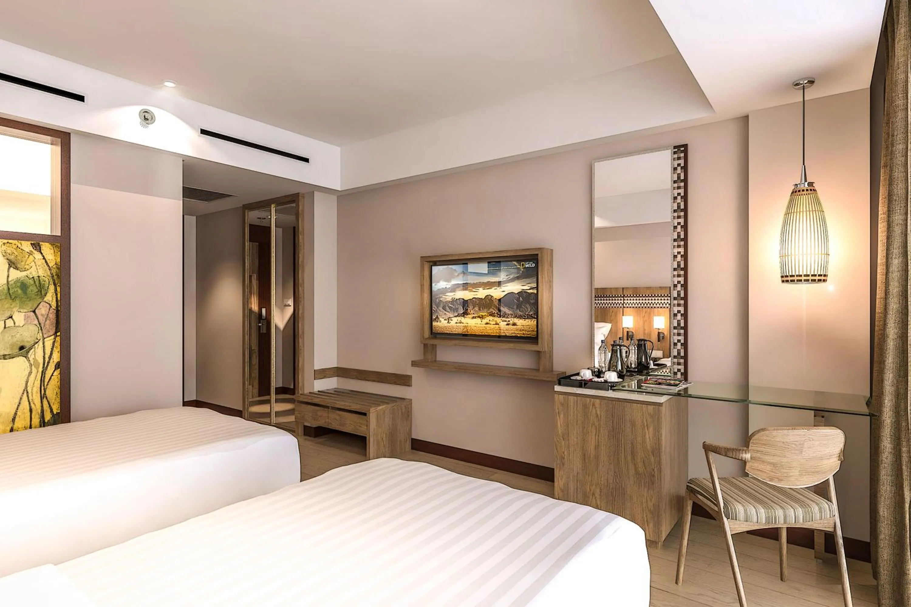 Bedroom, Bed in Fairfield by Marriott Bali Legian