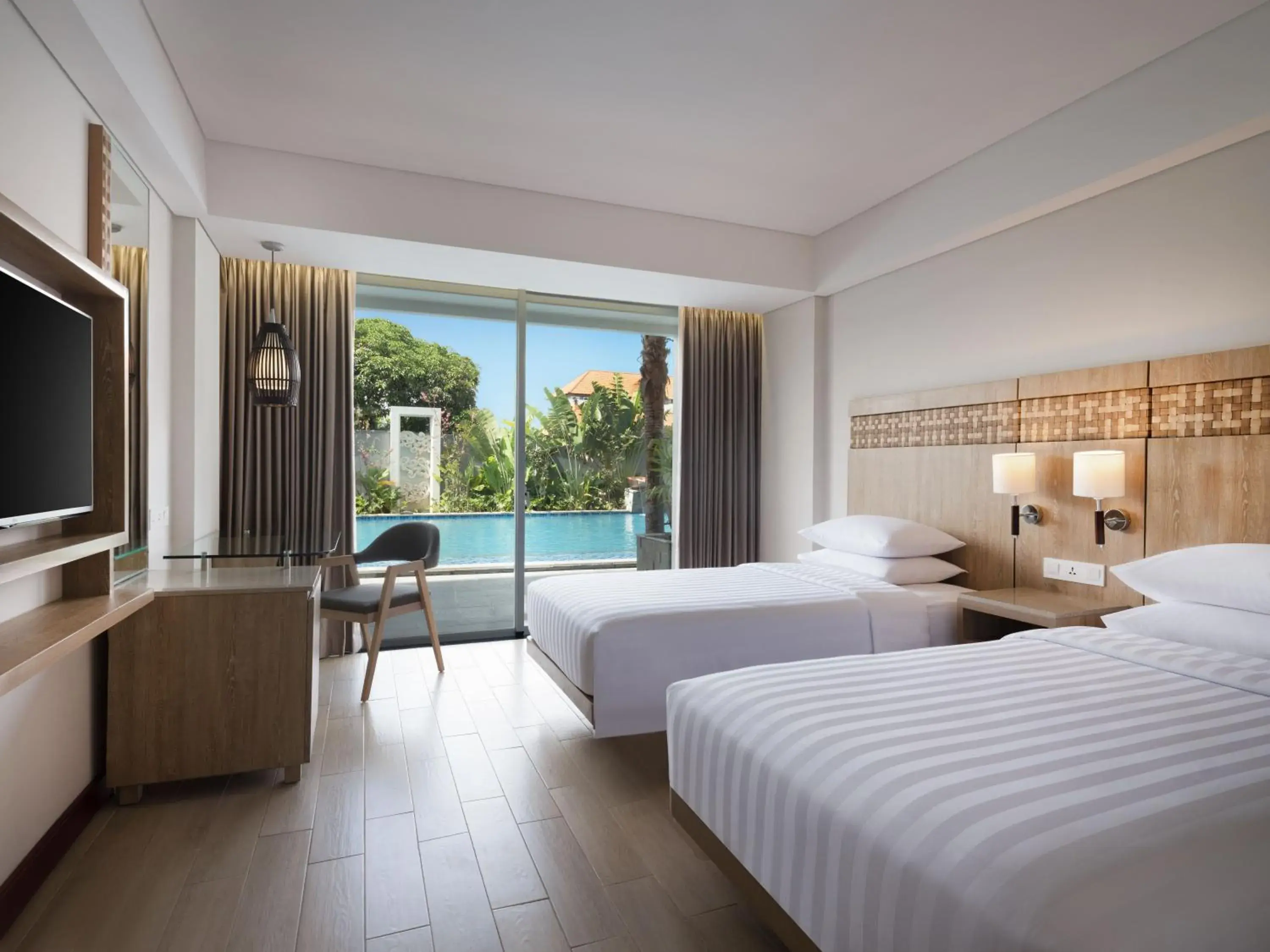 Deluxe Twin Room with Terrace and Free Shuttle Service to Double-Six Beach in Fairfield by Marriott Bali Legian Deluxe Twin Room with Terrace and Free Shuttle Service to Double-Six Beach in Fairfield by Marriott Bali Legian