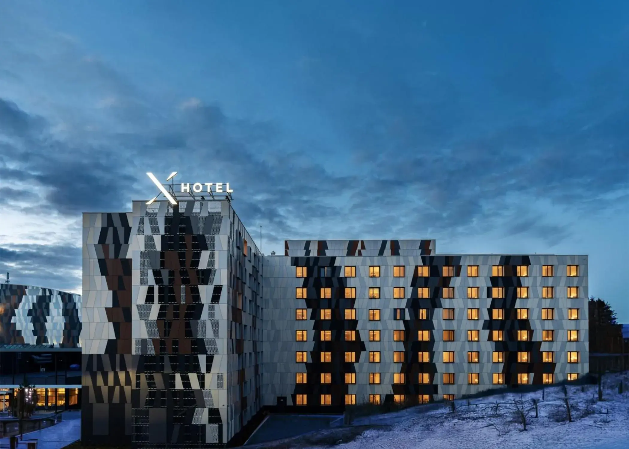 Property building in X Hotel Property building in X Hotel