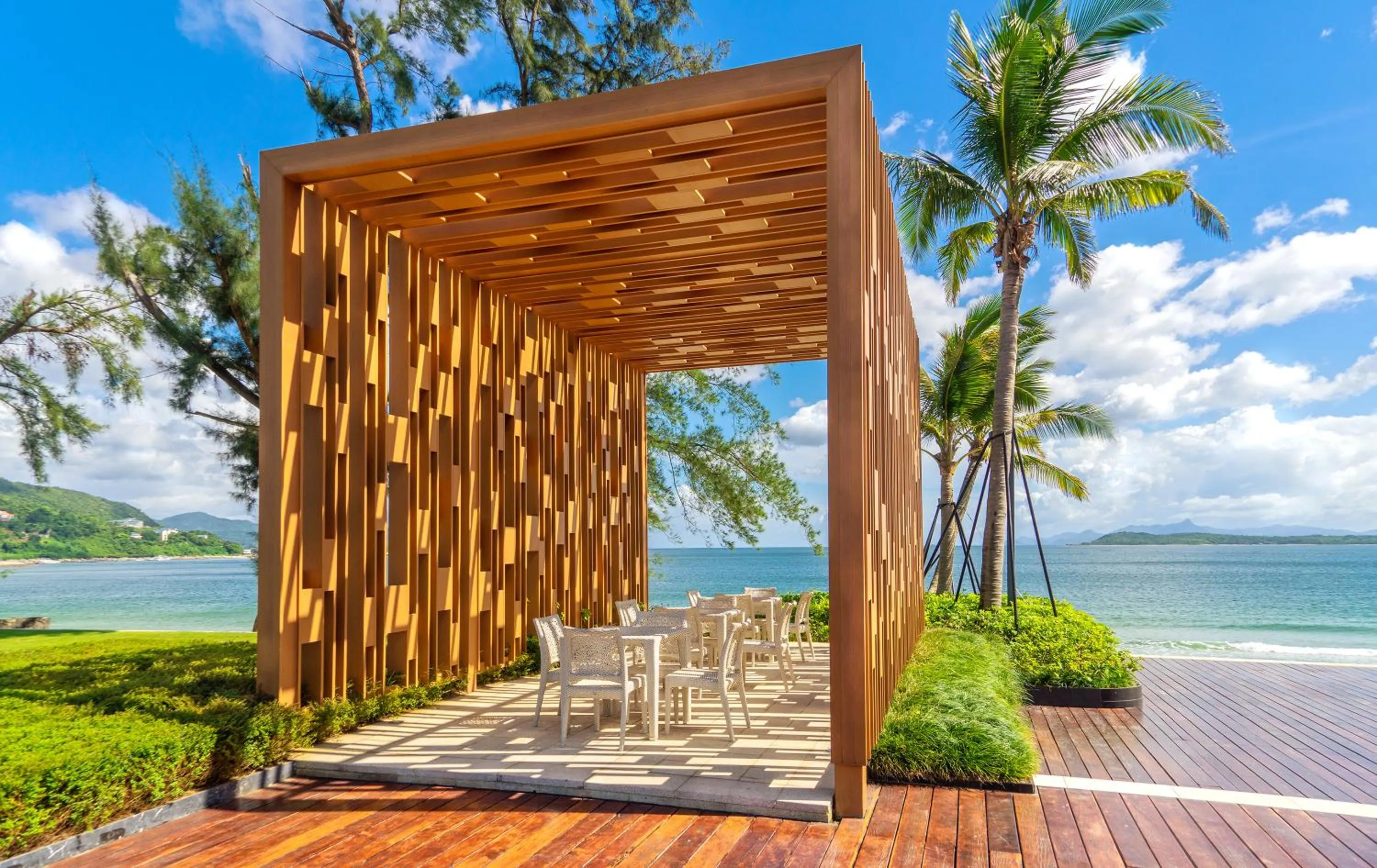 Sea view in Shenzhen Marriott Hotel Golden Bay