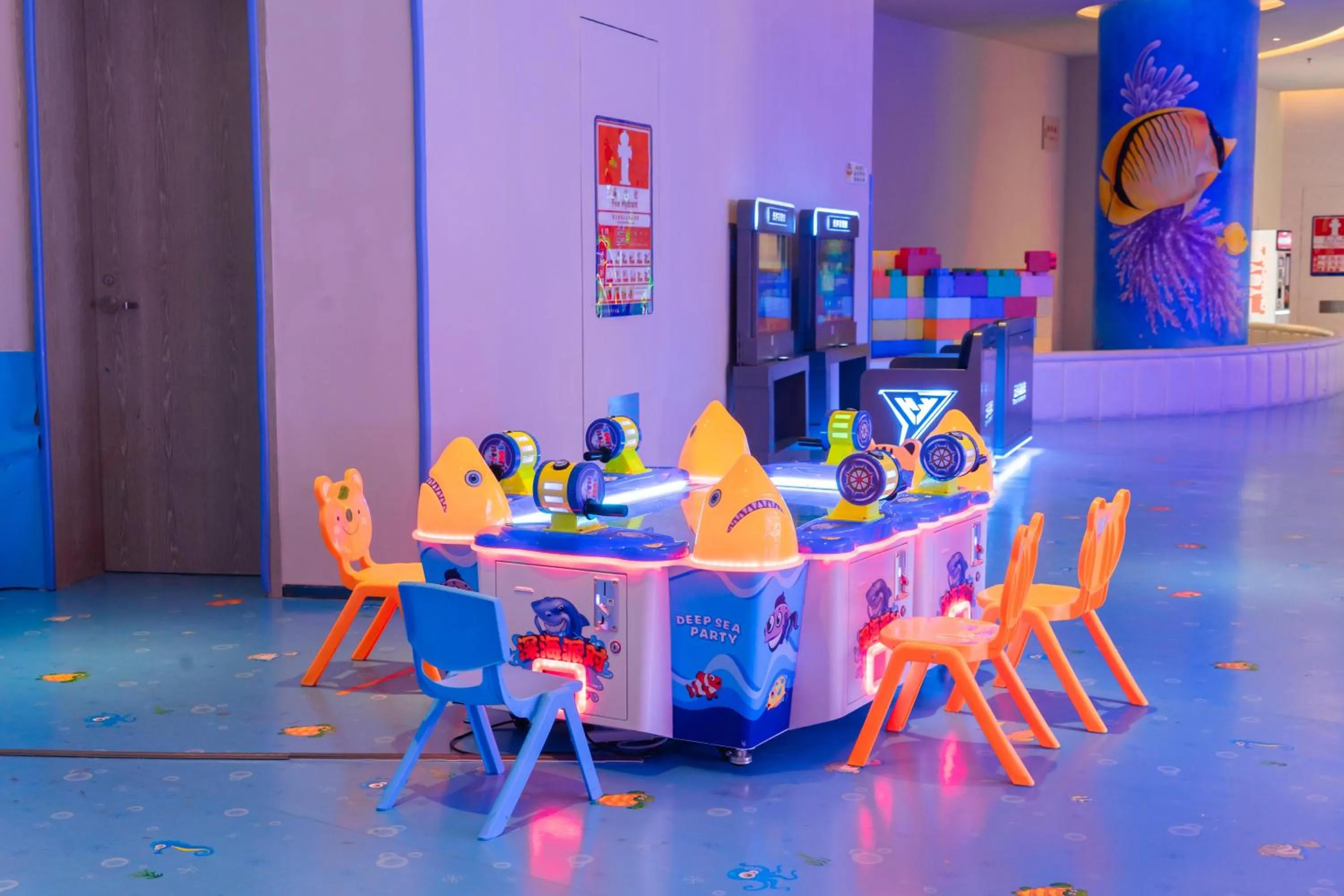 Children play ground in Shenzhen Marriott Hotel Golden Bay