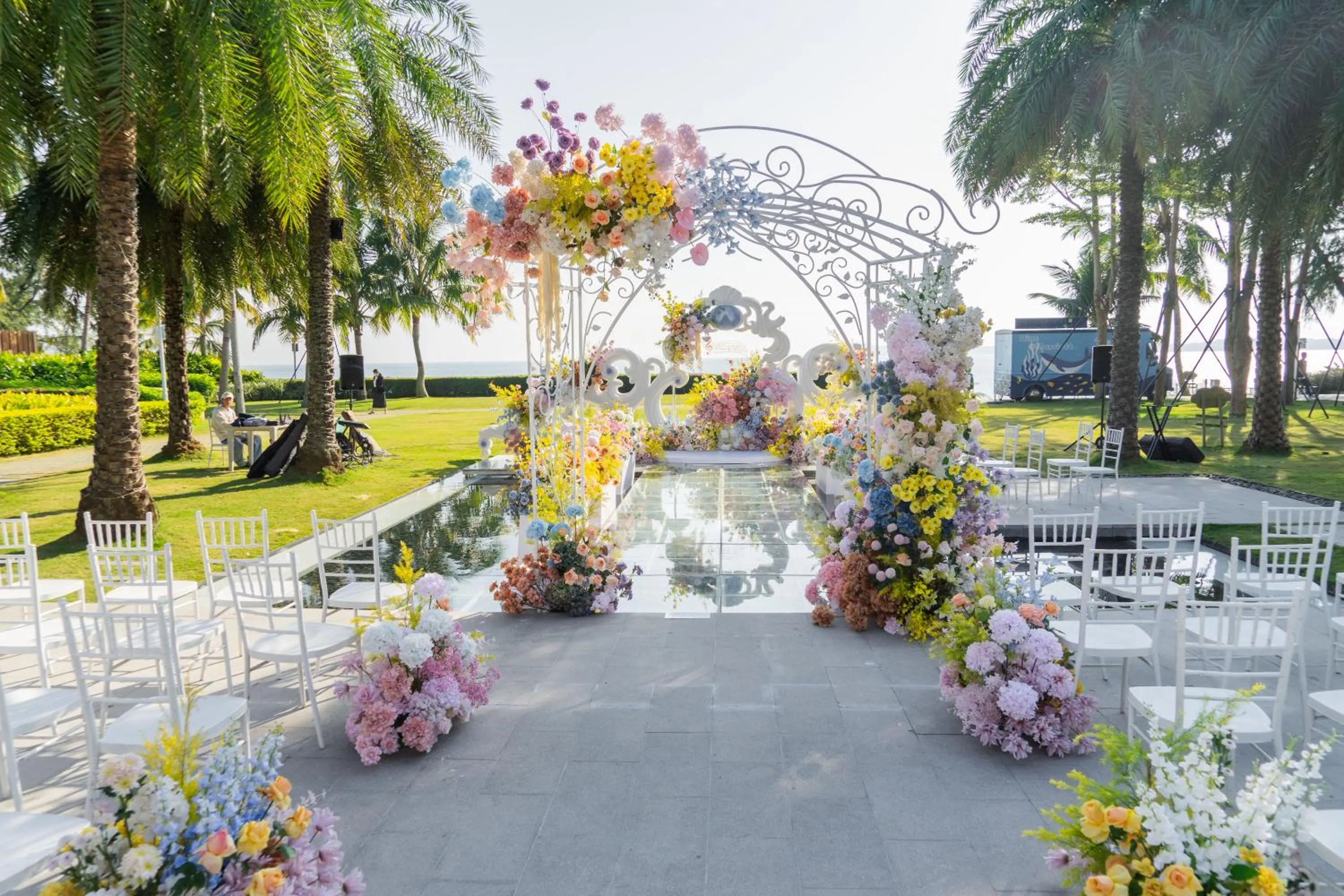 wedding in Shenzhen Marriott Hotel Golden Bay