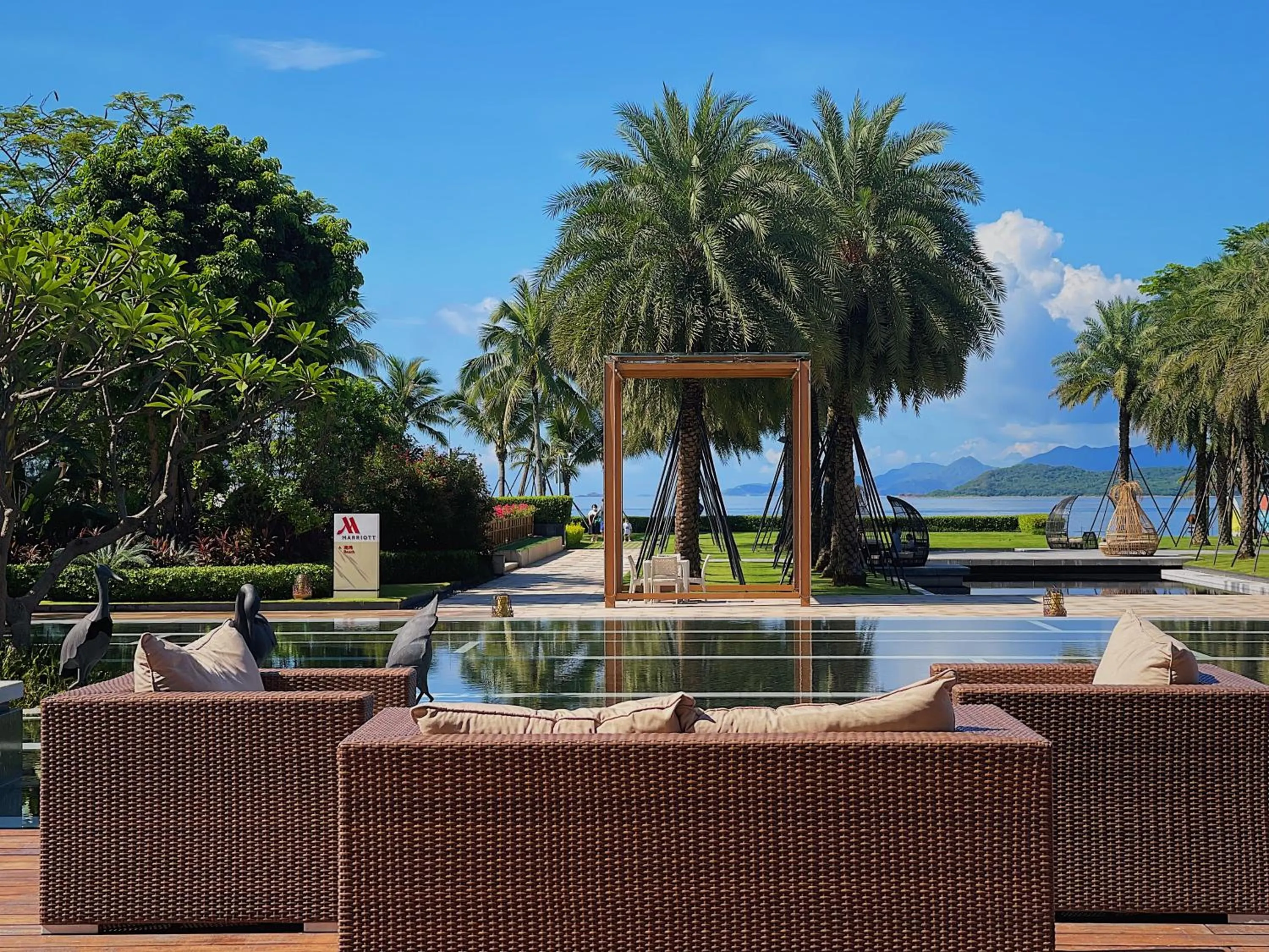 Natural landscape in Shenzhen Marriott Hotel Golden Bay