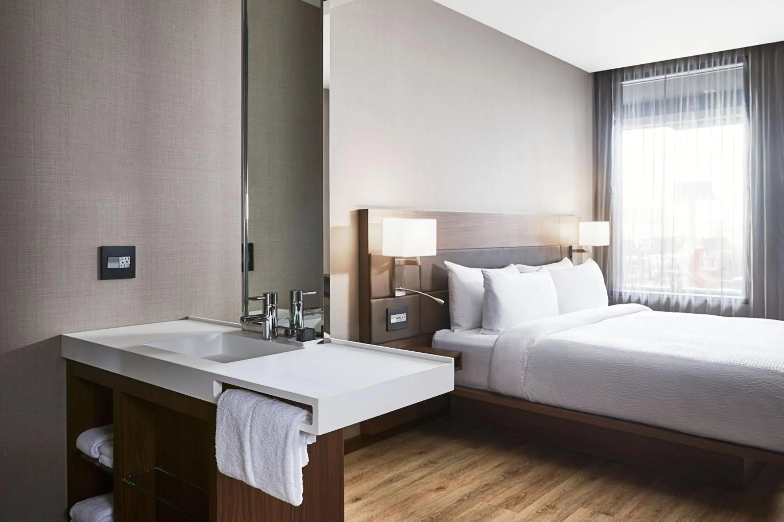 King Room with Pool View in AC Hotel Tucson Downtown King Room with Pool View in AC Hotel Tucson Downtown