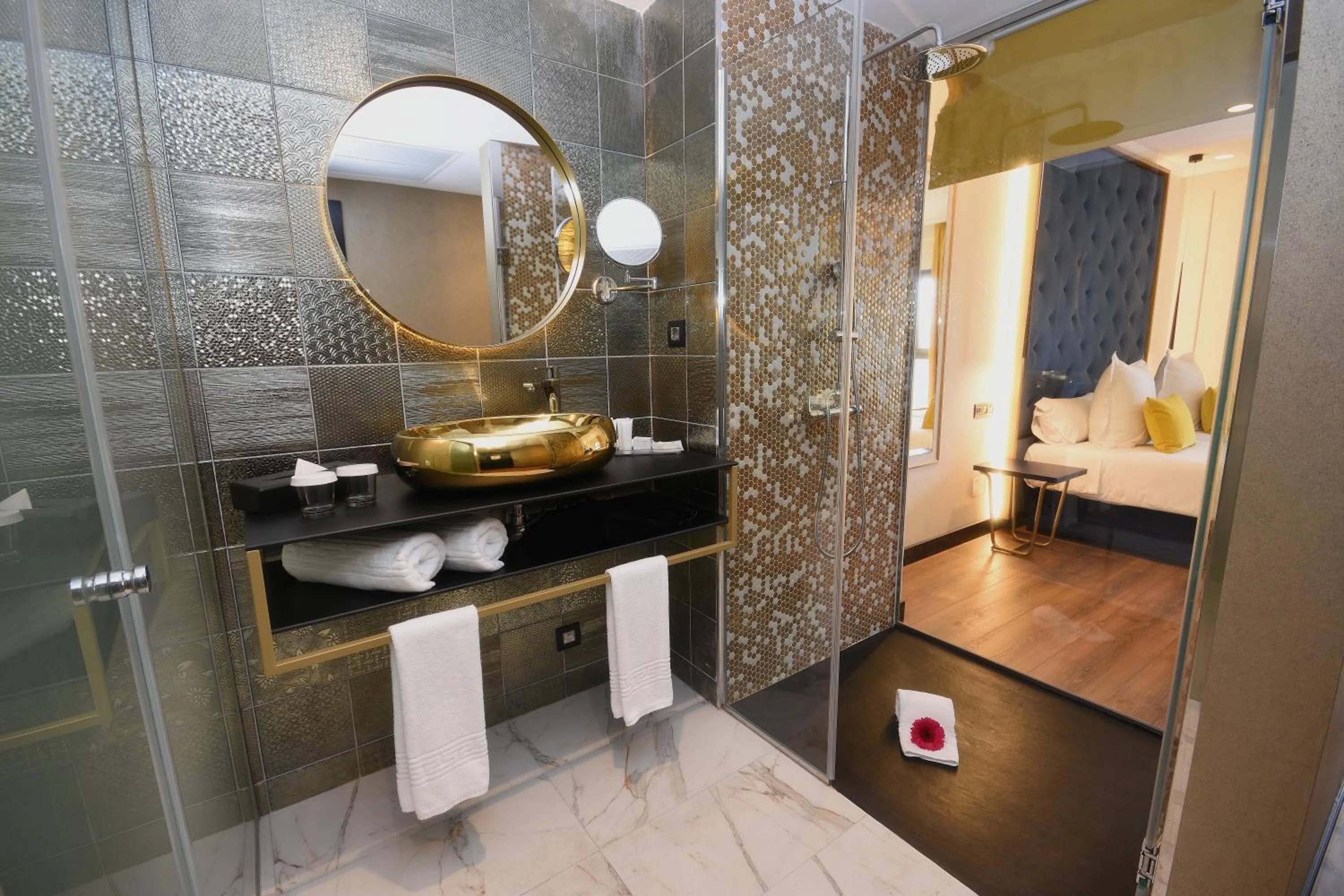 Bathroom in Design Plus Bex Hotel