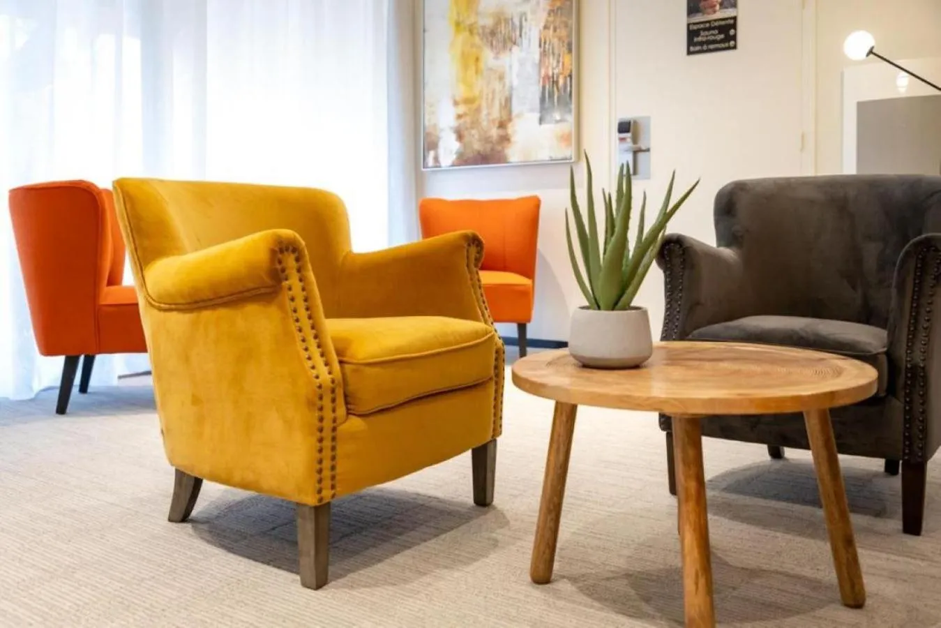 Lounge or bar in Best Western Auray le Loch