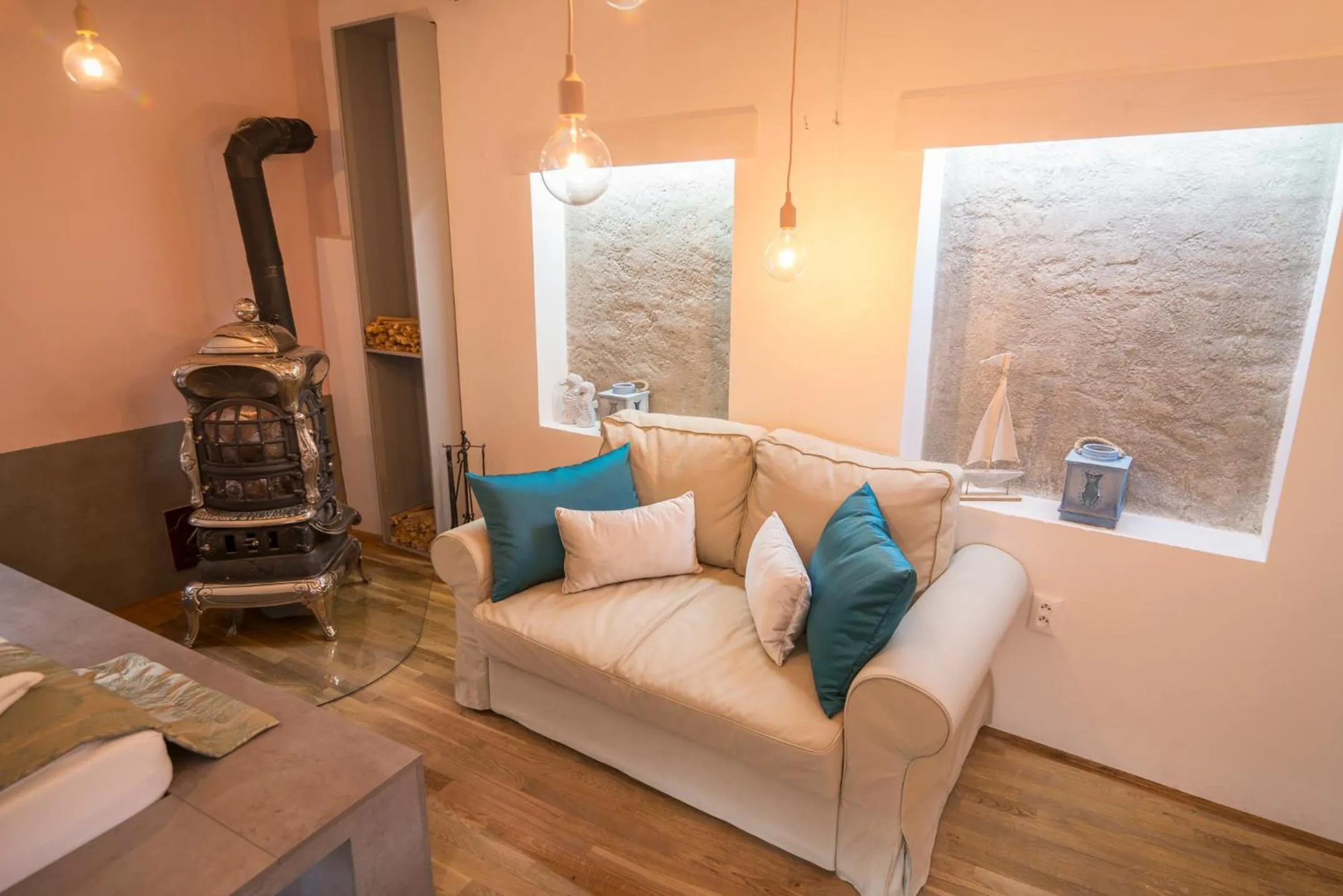 Seating area in Krumlovská pohádka