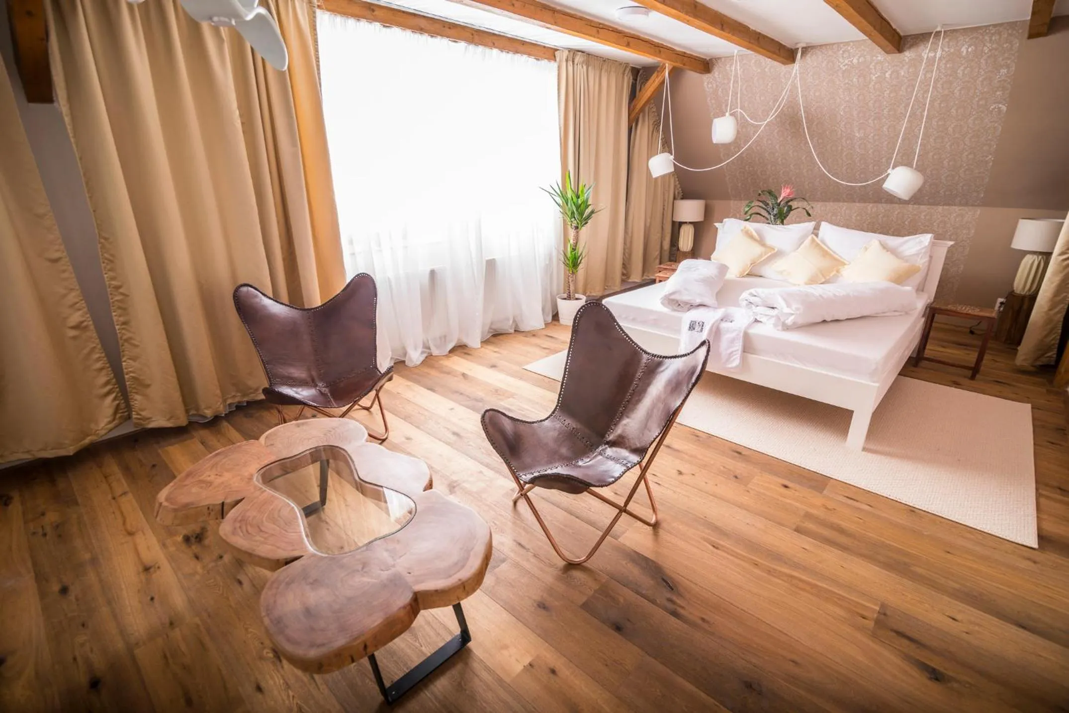 Photo of the whole room, Bed in Krumlovská pohádka