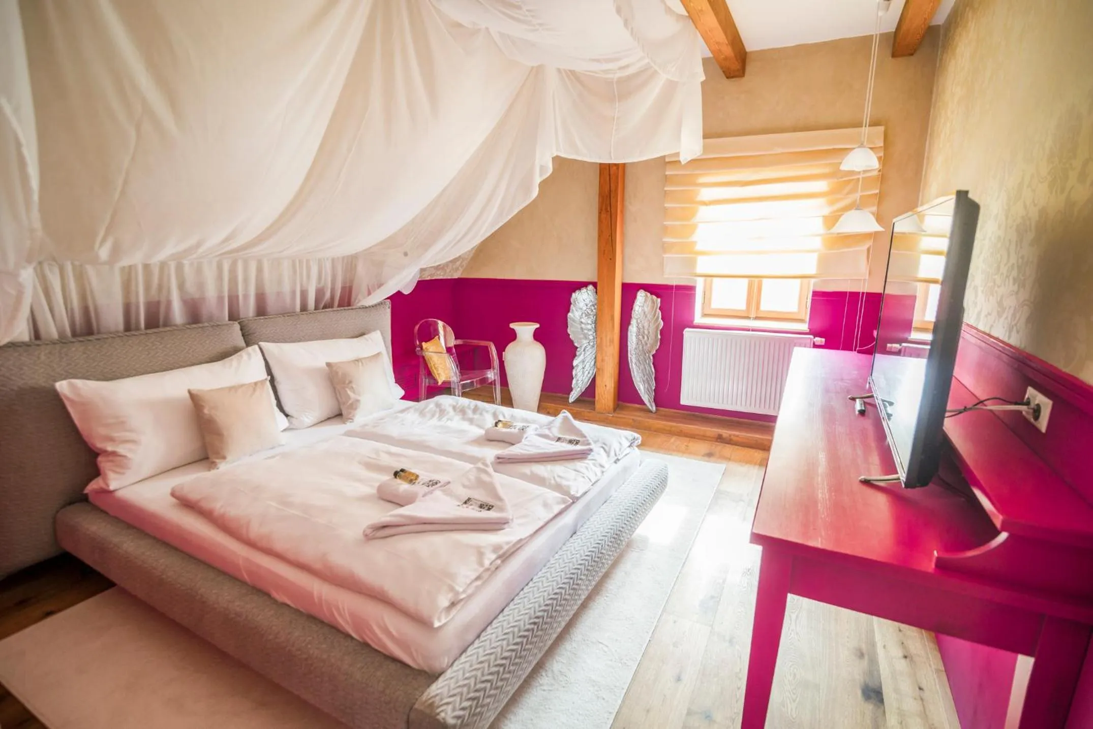 Photo of the whole room, Bed in Krumlovská pohádka