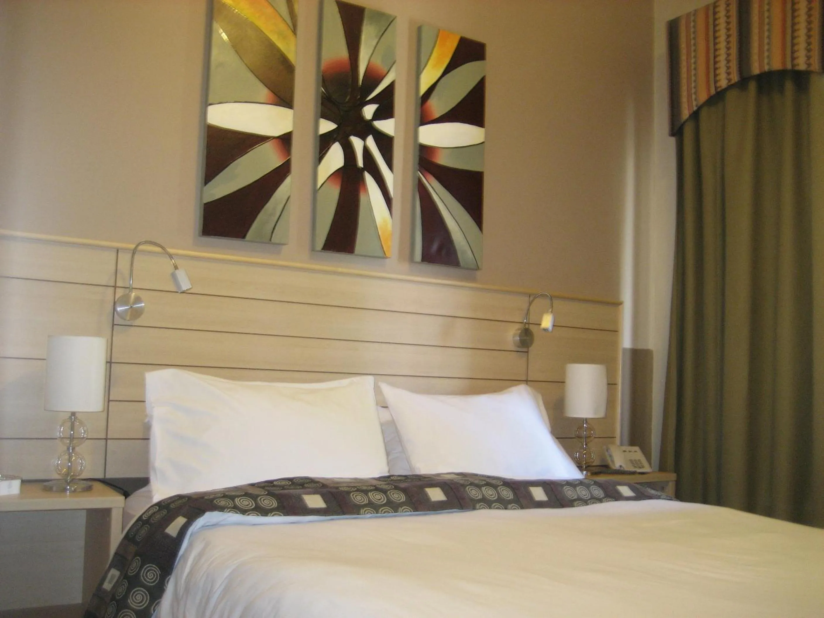 Bed in Crystal Suites