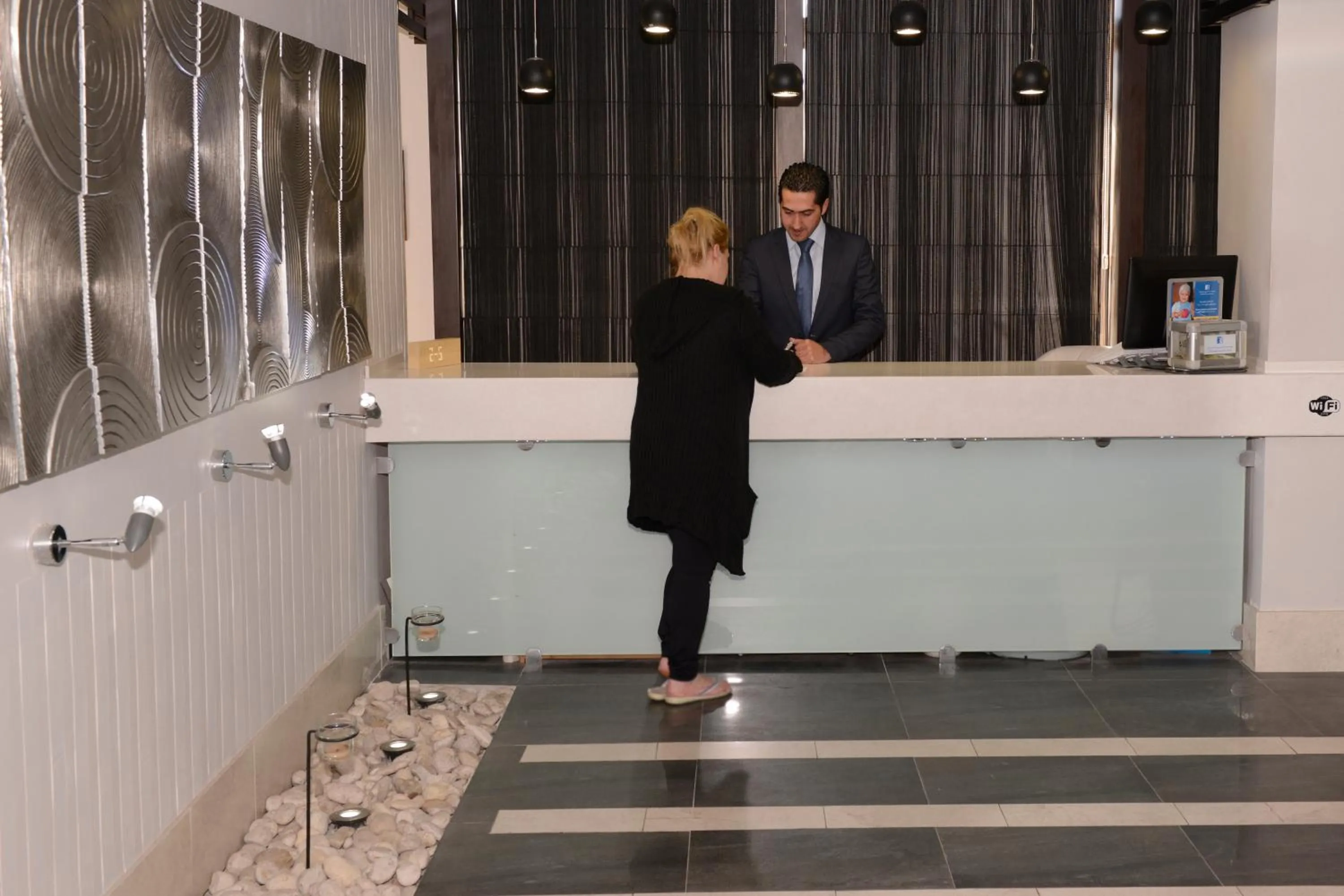 People in Crystal Suites