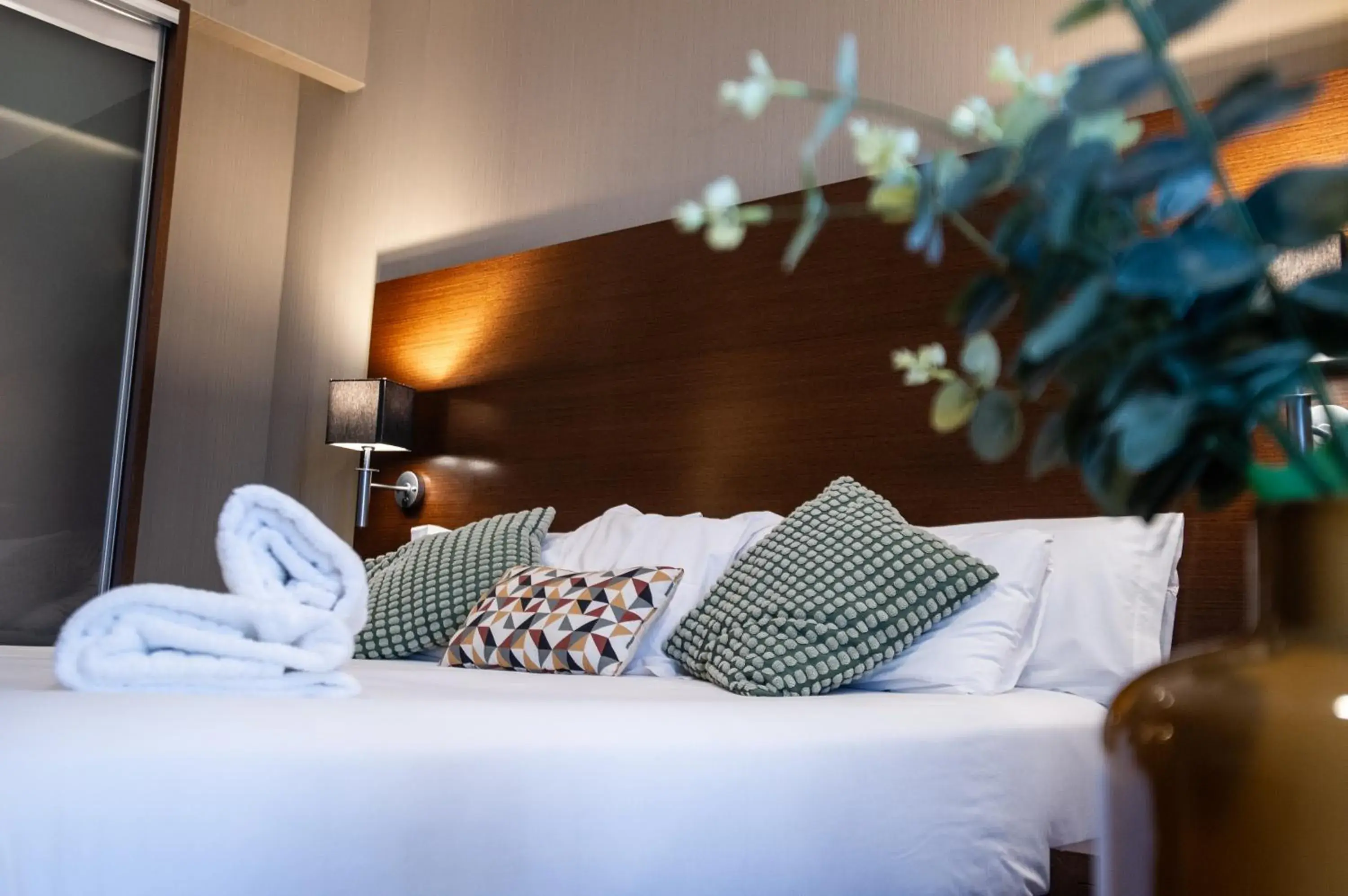 Bed in AZZ Valencia Congress Hotel & Spa Bed in AZZ Valencia Congress Hotel & Spa