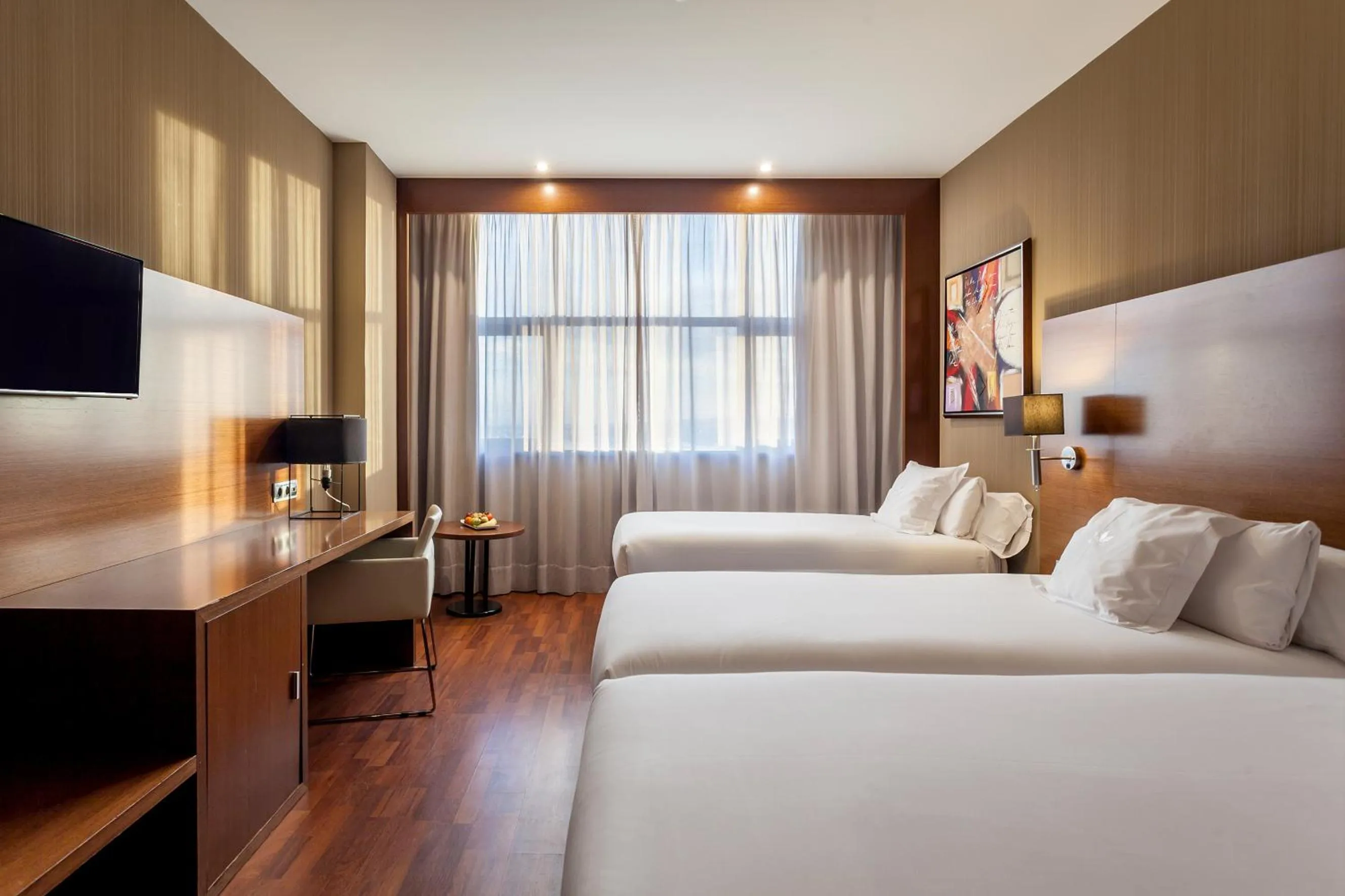 Bedroom, Bed in AZZ Valencia Congress Hotel & Spa