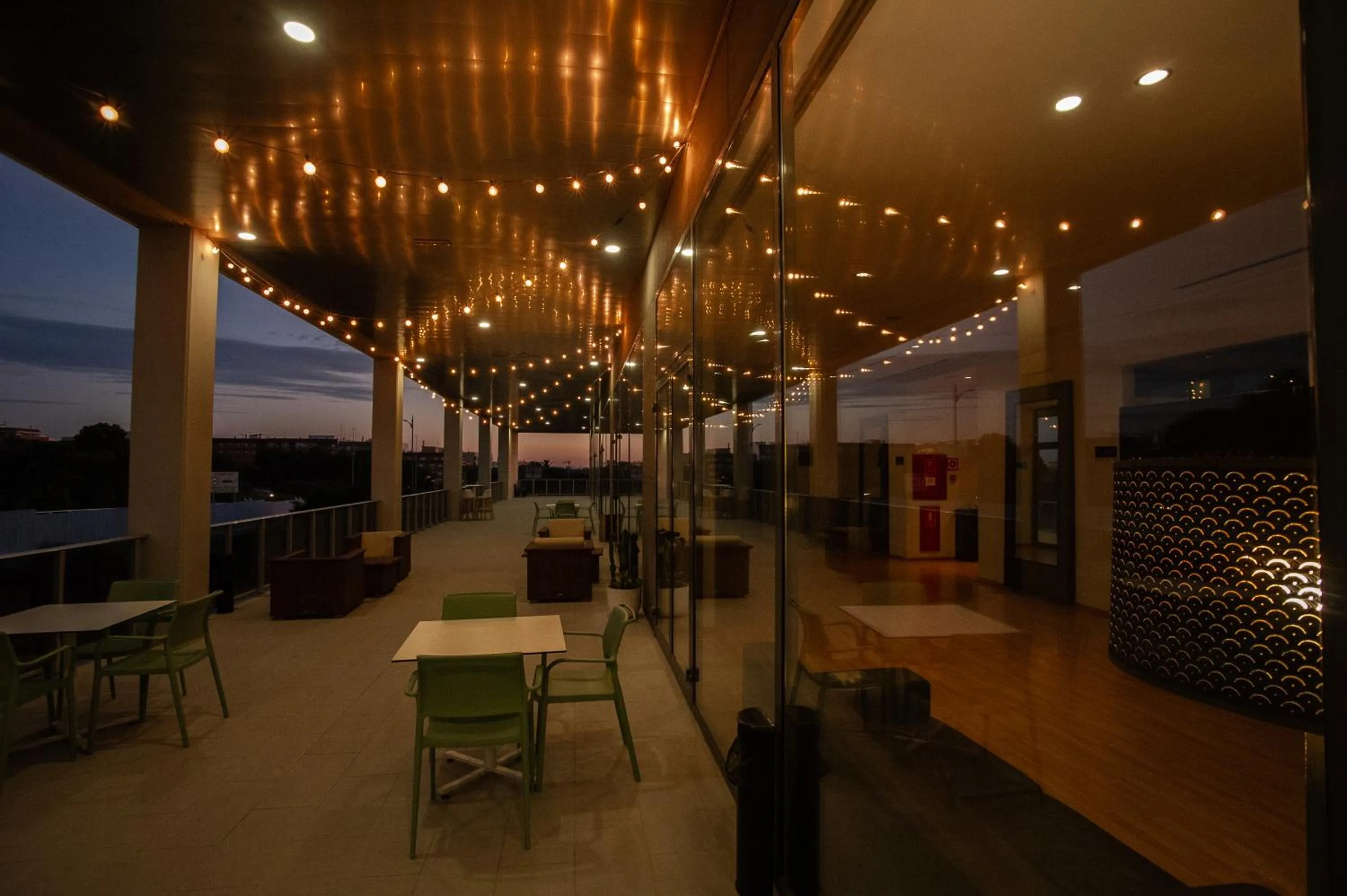 Balcony/Terrace in AZZ Valencia Congress Hotel & Spa