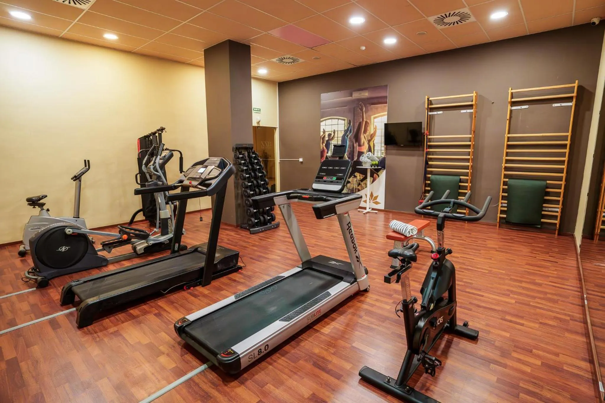 Fitness centre/facilities in AZZ Valencia Congress Hotel & Spa
