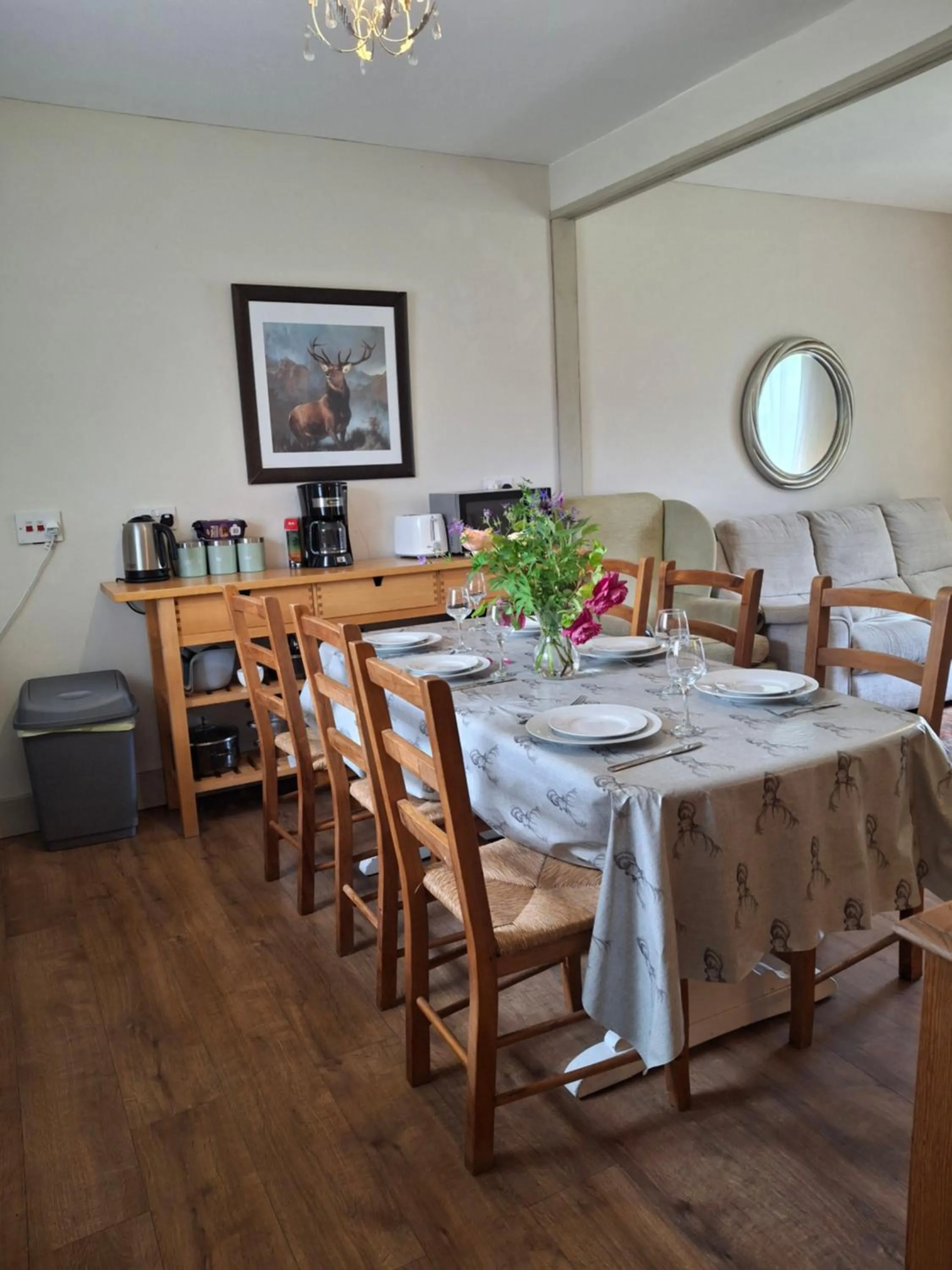 Dining area in Aberlour Cottages - Bolthole & Retreat