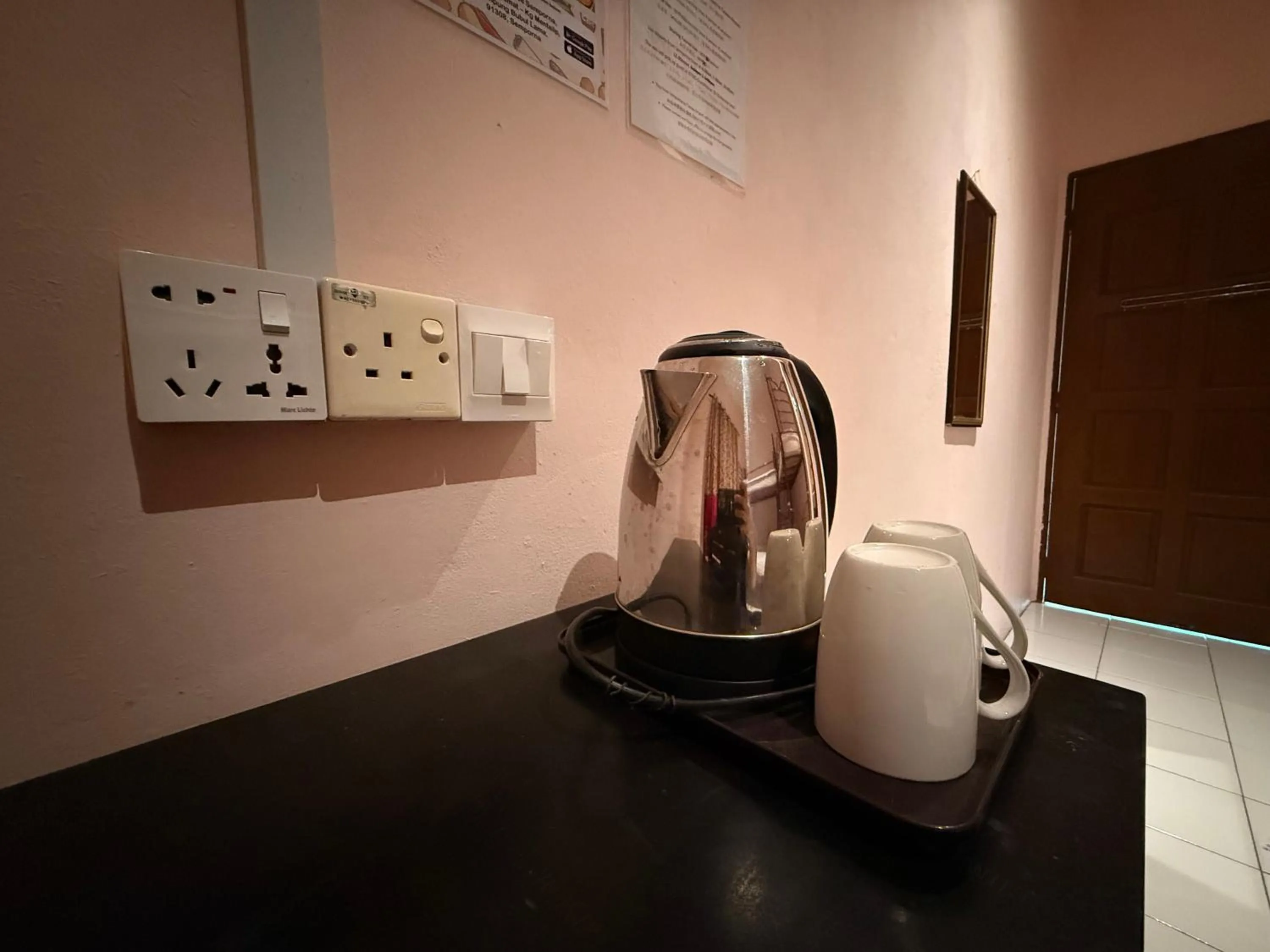 Coffee/tea facilities in RTMS Guesthouse Semporna