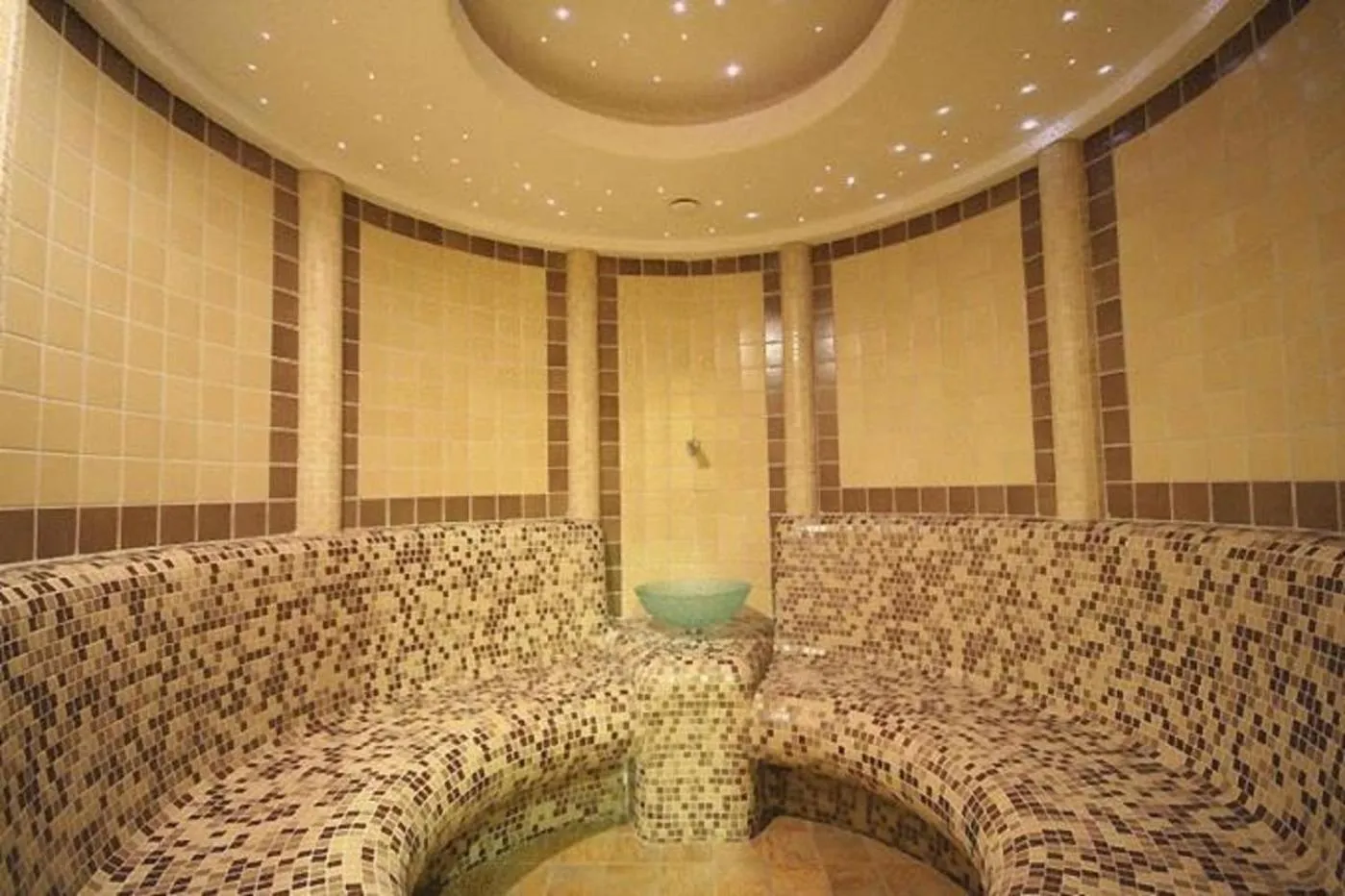 Sauna in Hotel La Meridiana