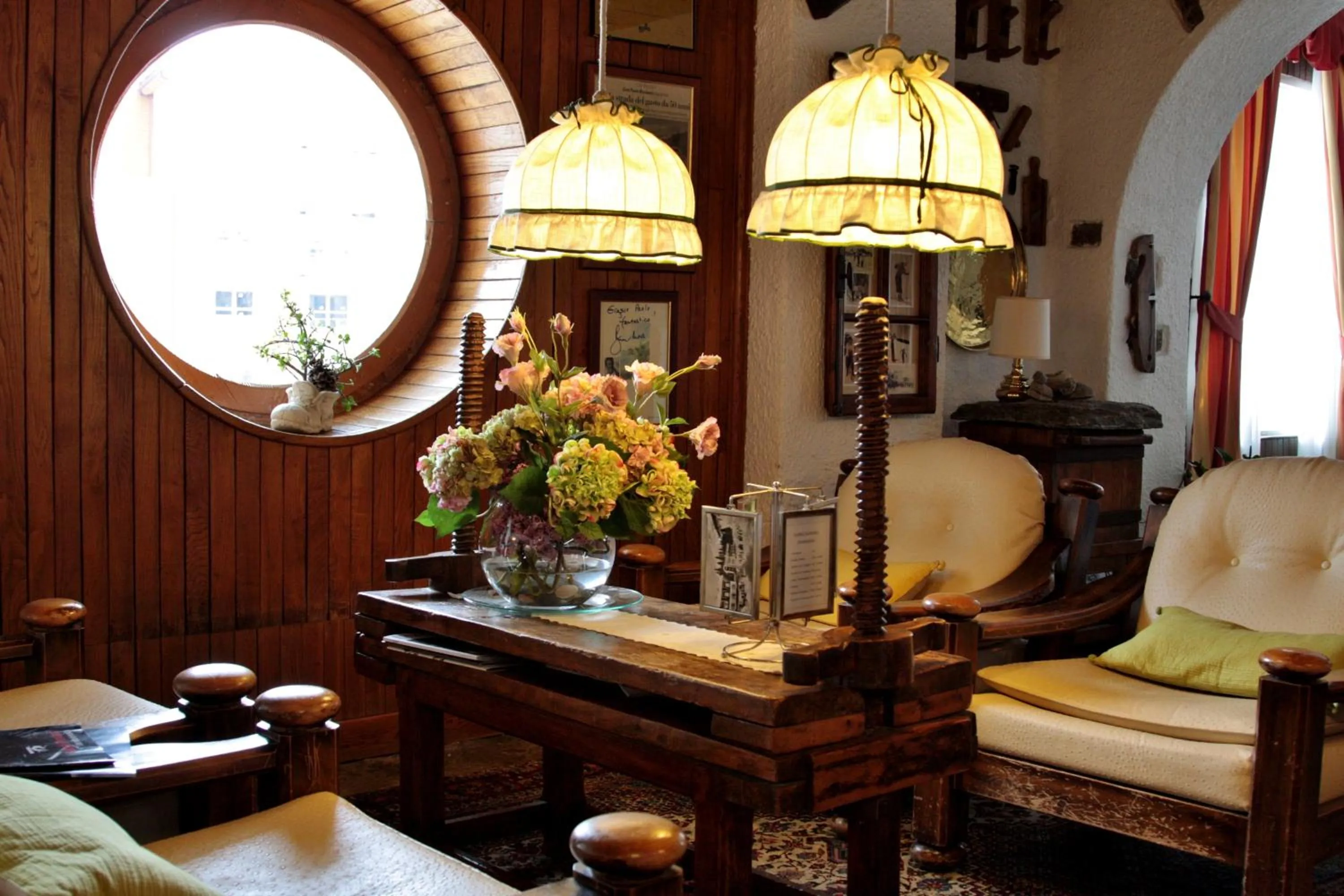 Decorative detail in Hotel La Meridiana