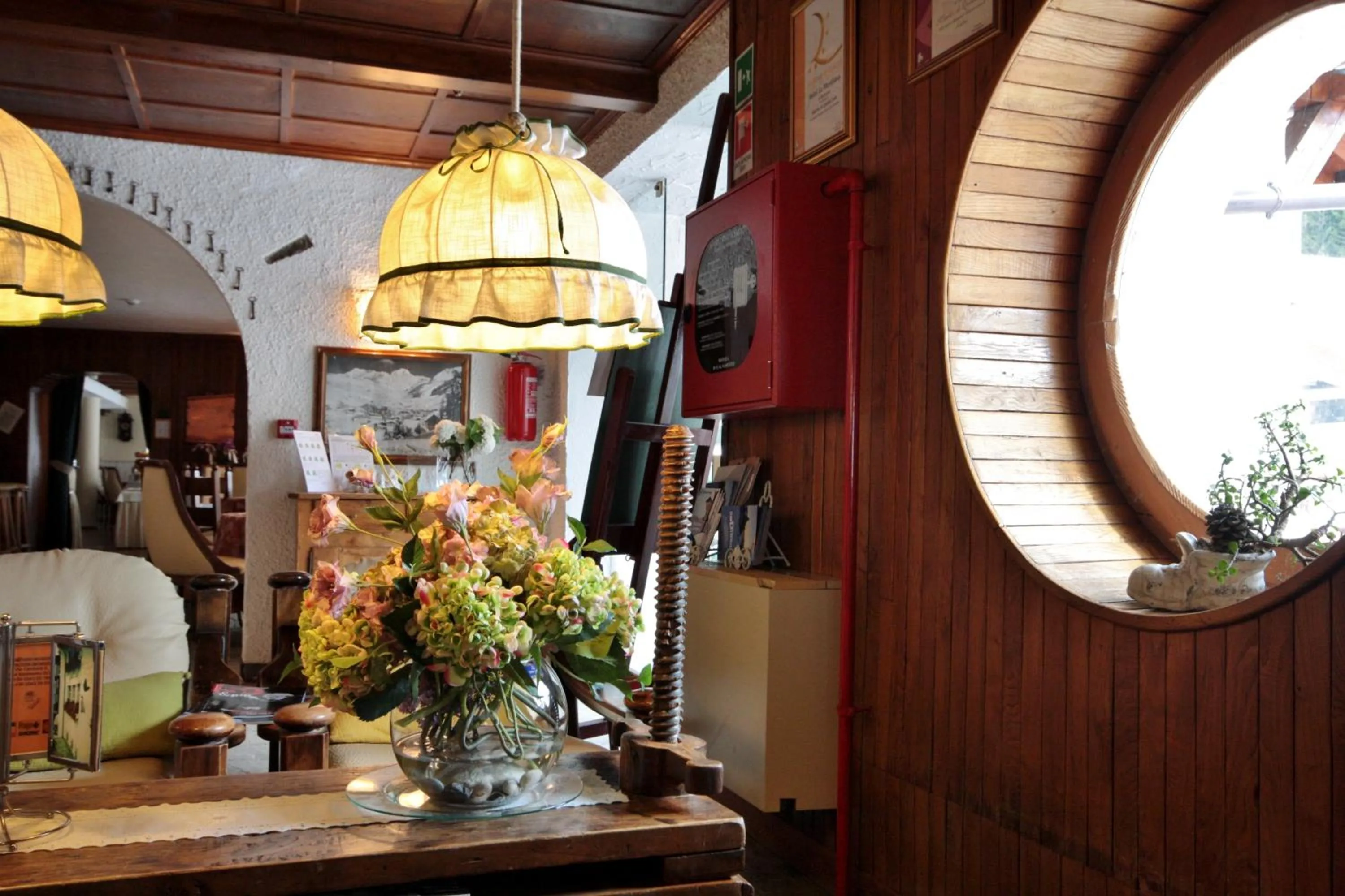 Decorative detail in Hotel La Meridiana