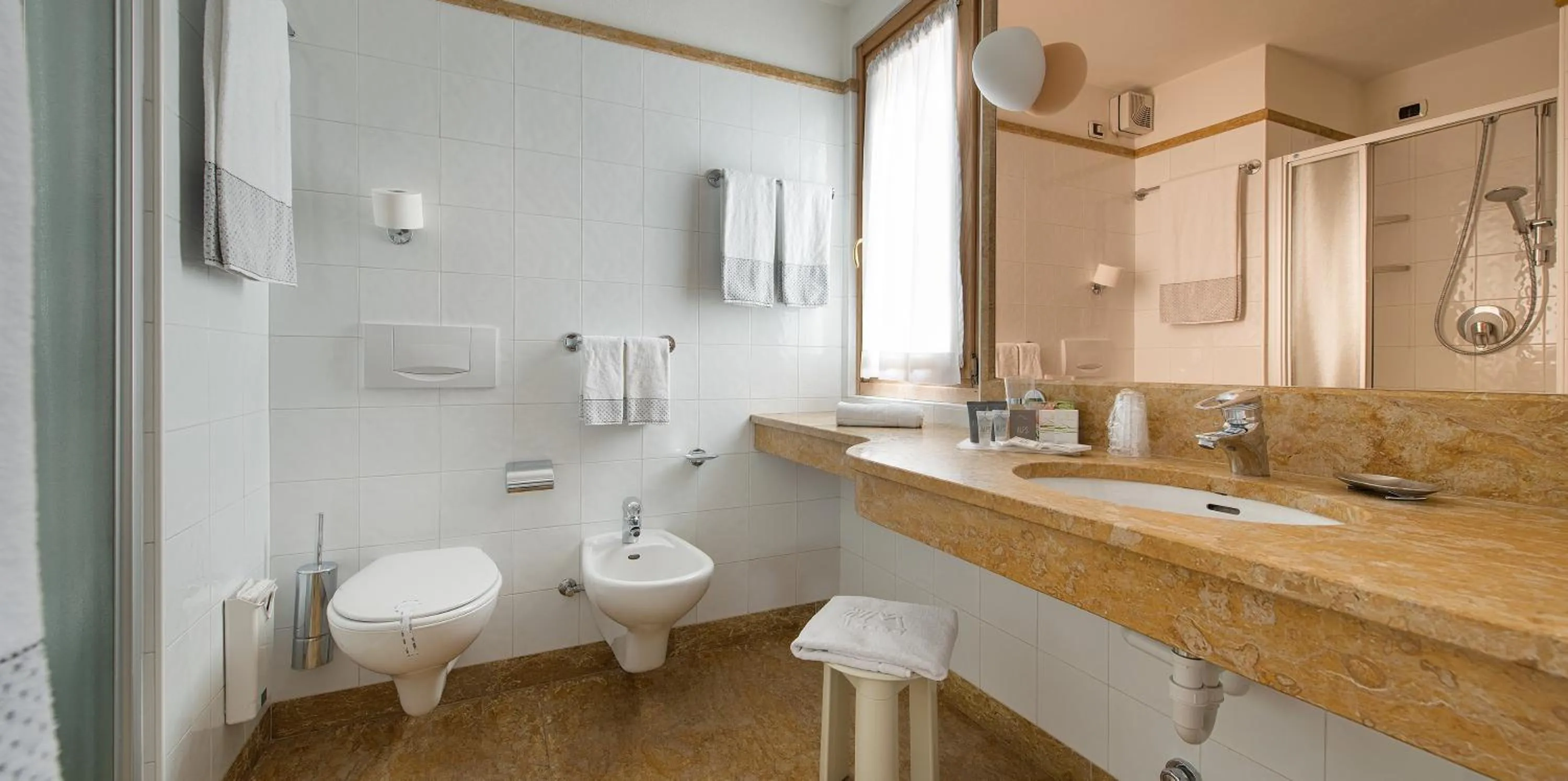 Bathroom in Hotel Baita Montana