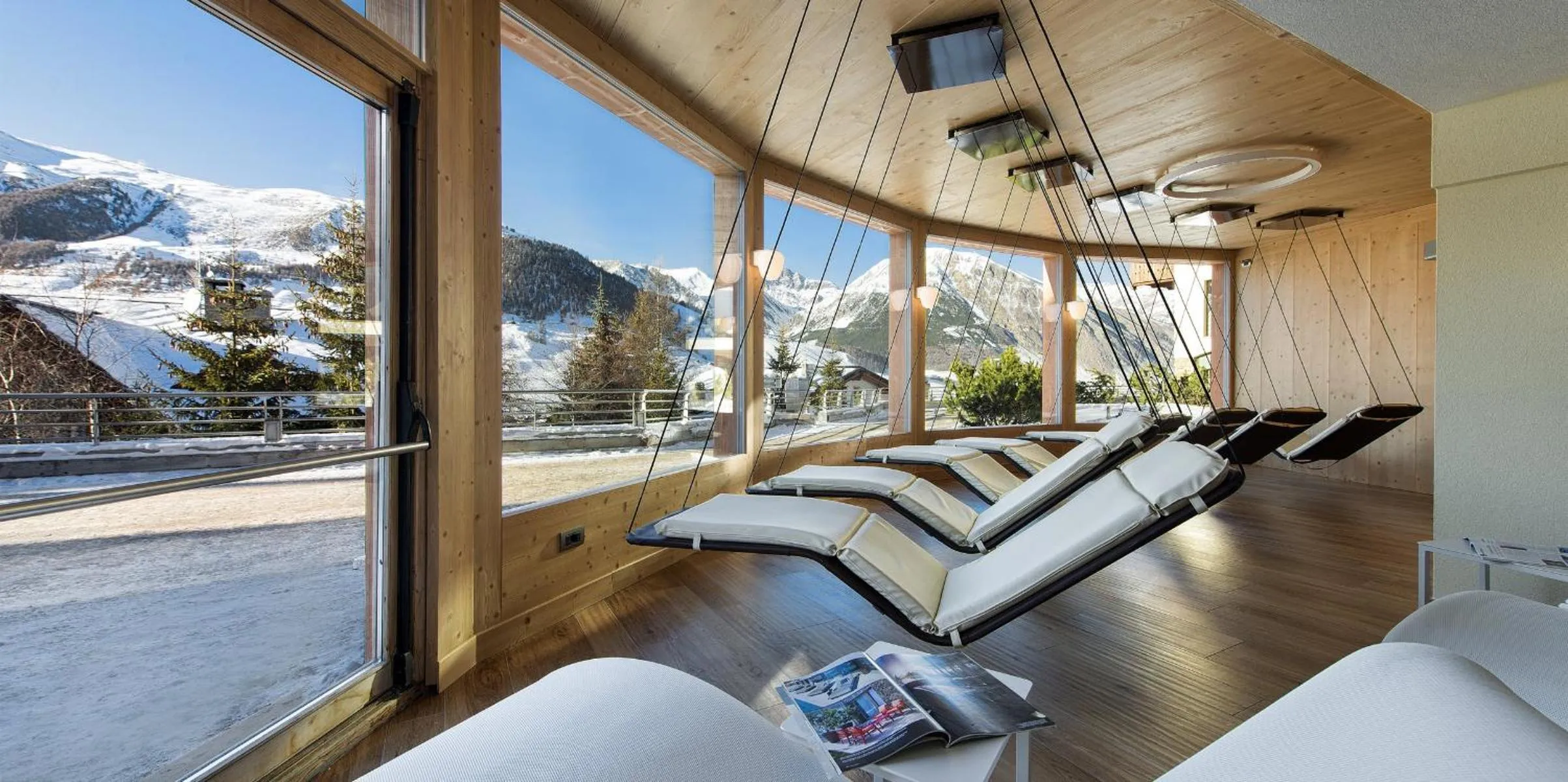 Spa and wellness centre/facilities in Hotel Baita Montana