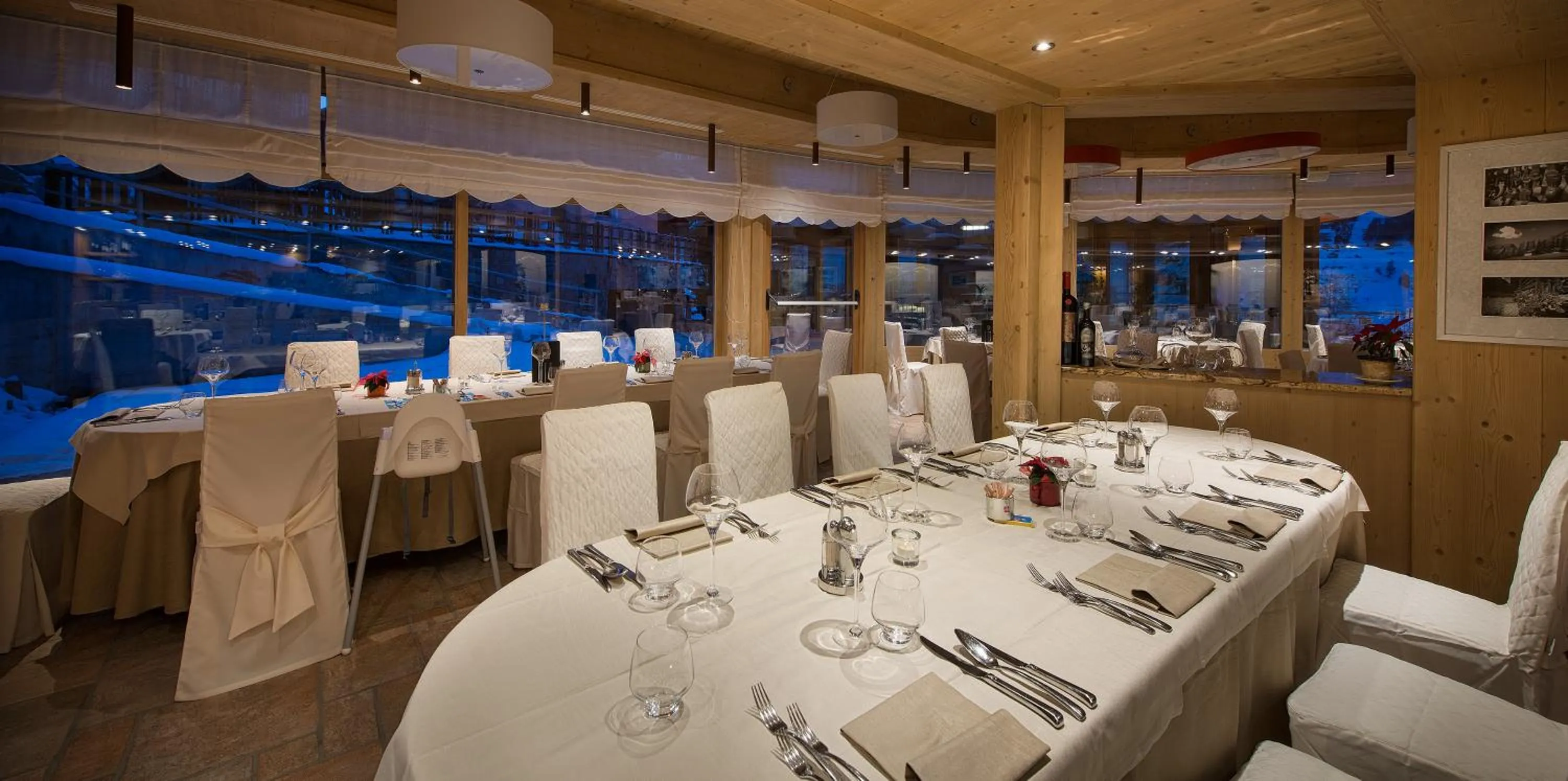 Restaurant/places to eat in Hotel Baita Montana