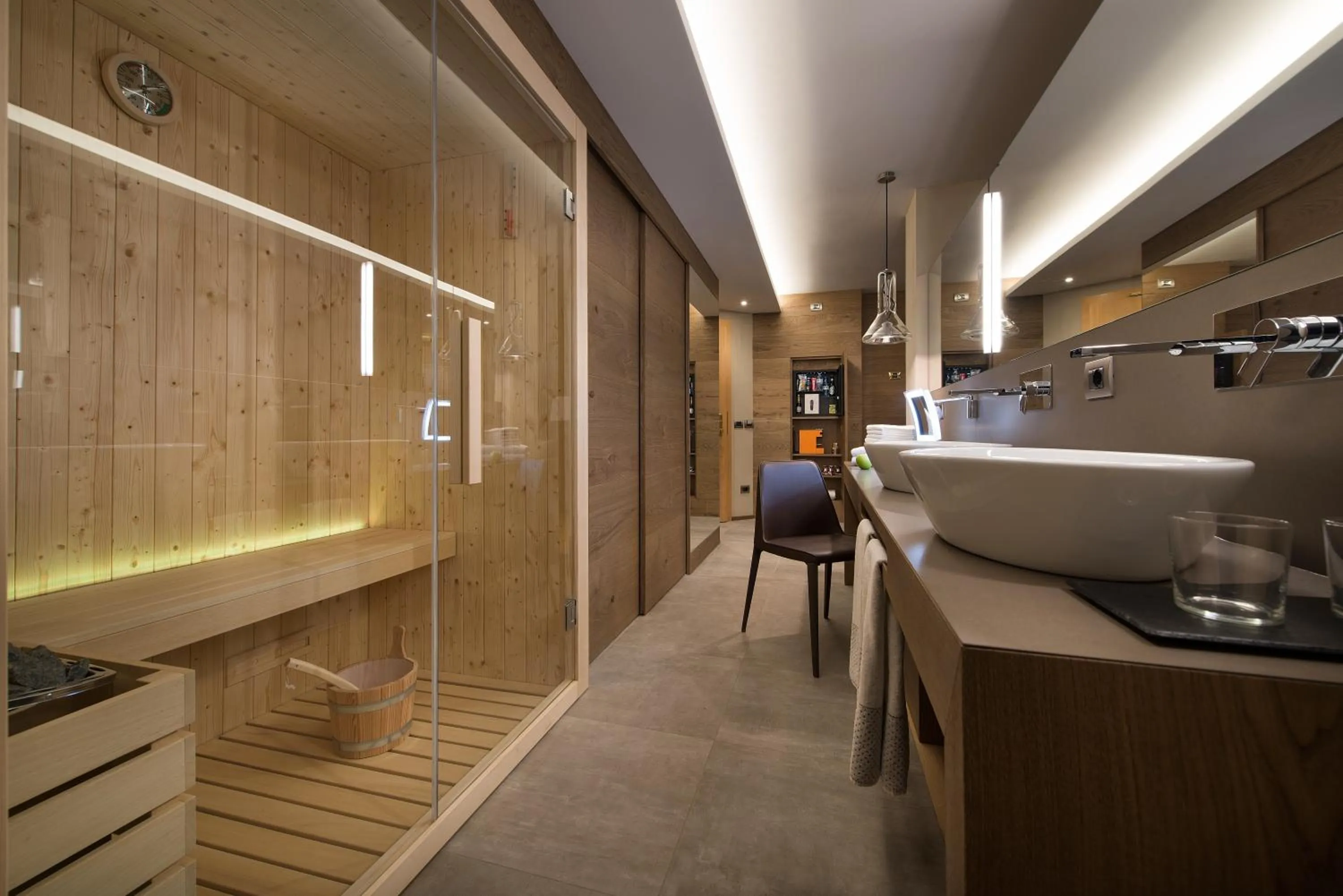 Bathroom in Hotel Baita Montana