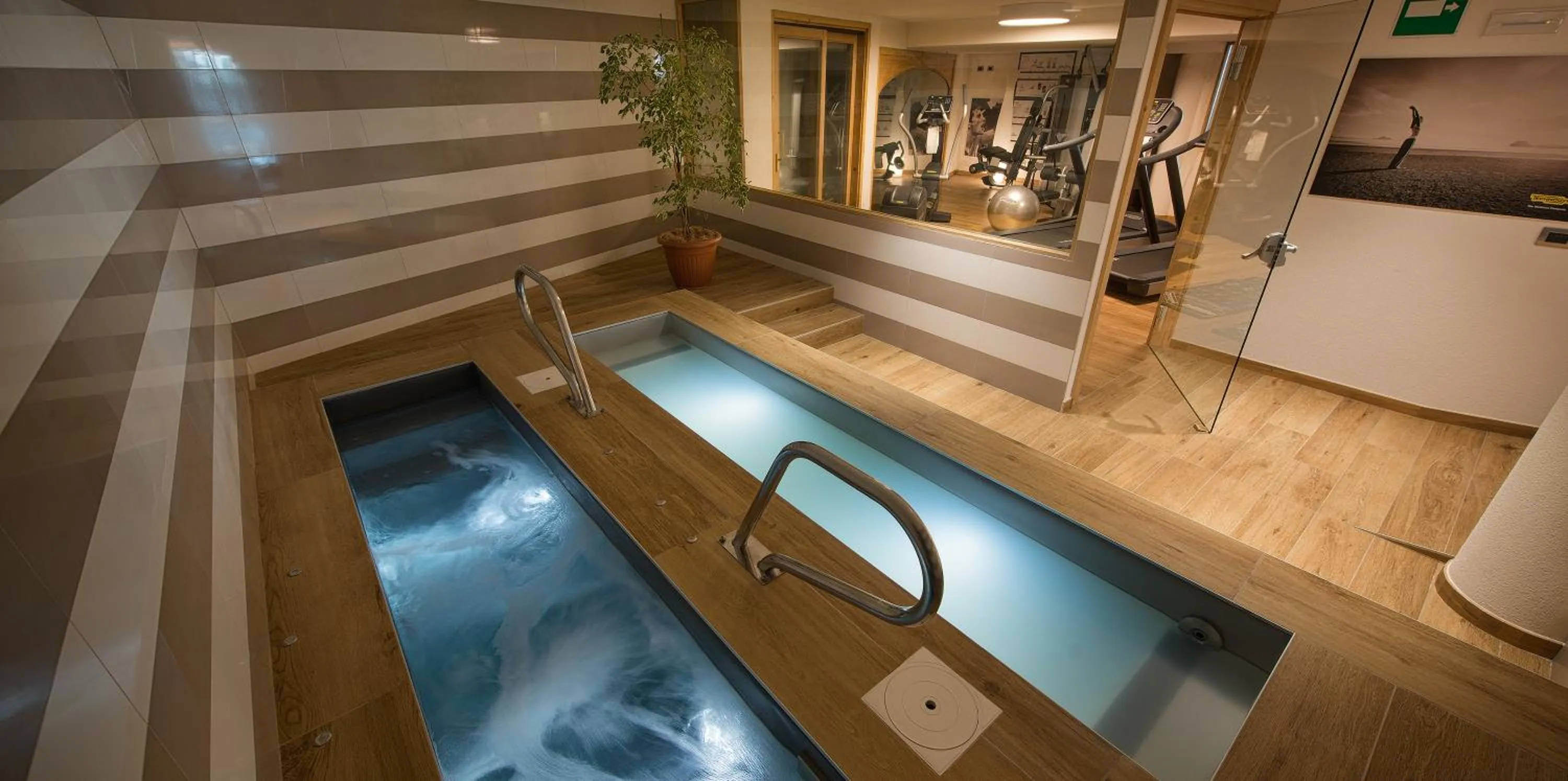 Spa and wellness centre/facilities in Hotel Baita Montana