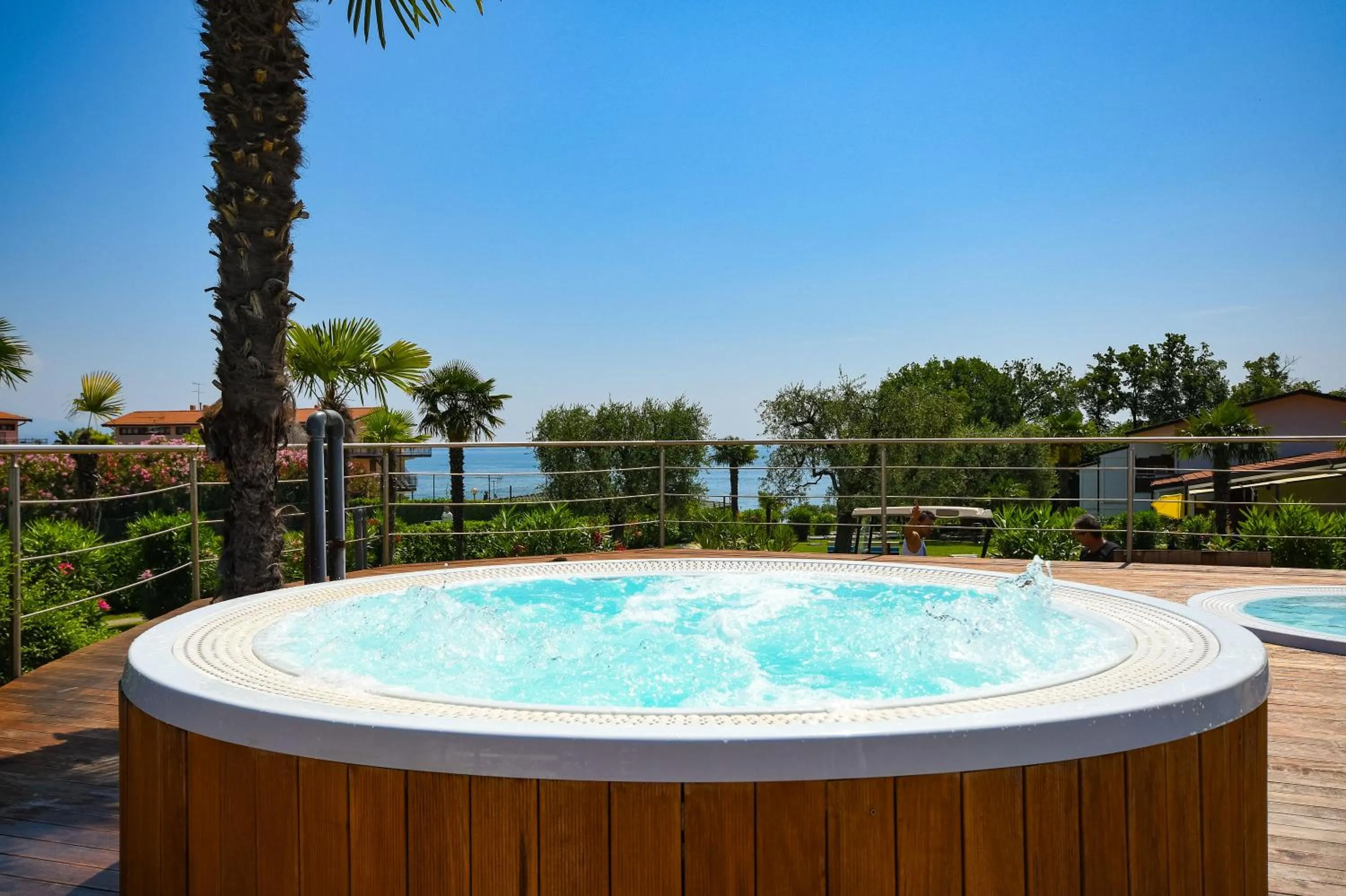 Hot Tub in Apparthotel San Sivino