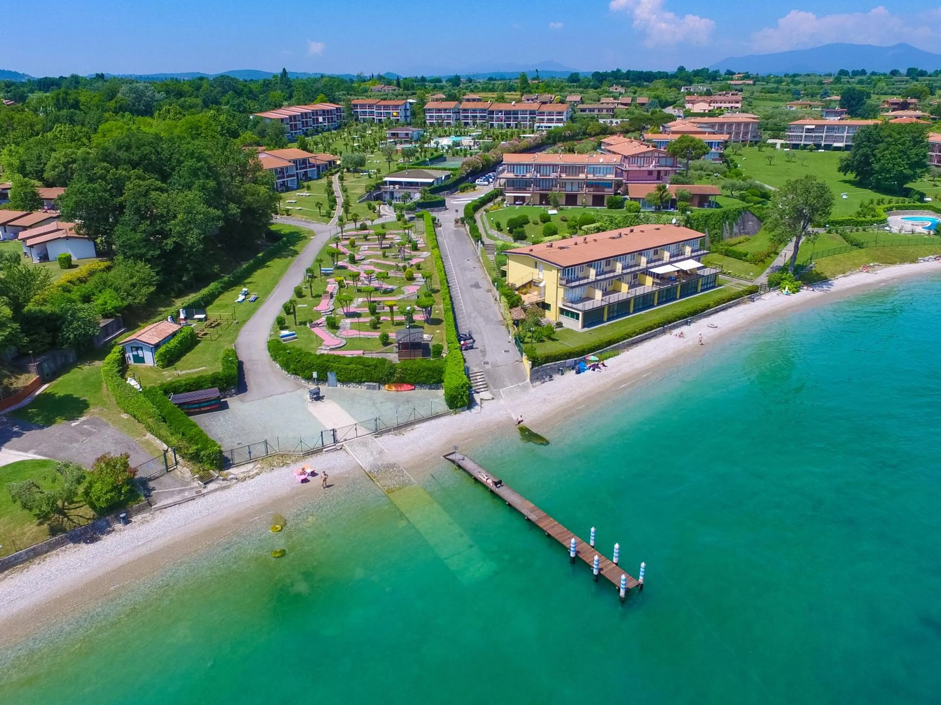 Lake view in Apparthotel San Sivino