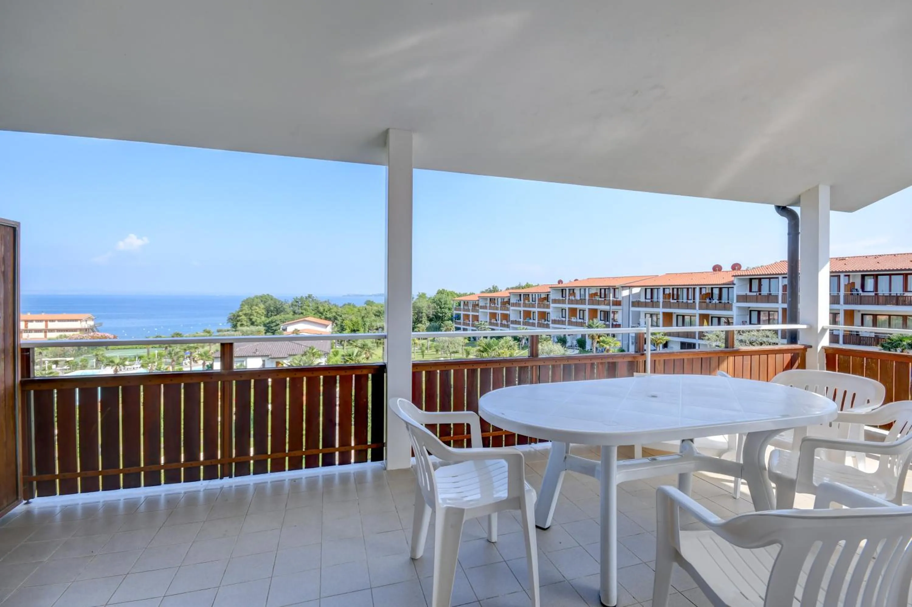 Balcony/Terrace in Apparthotel San Sivino