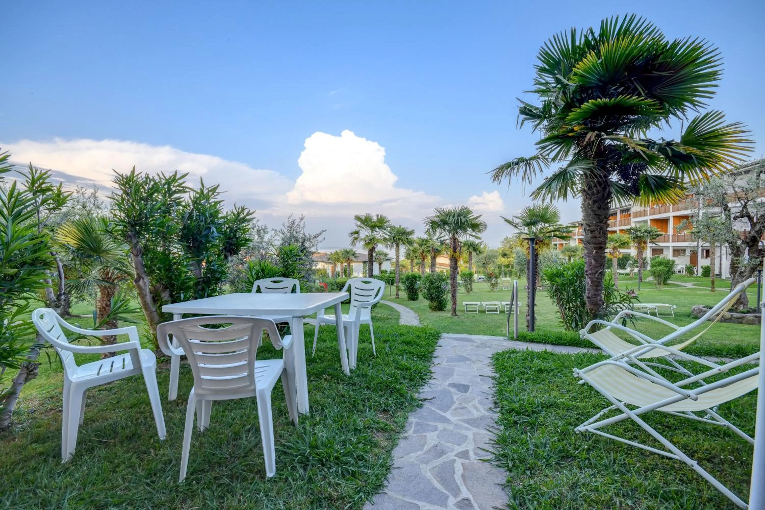 Patio in Apparthotel San Sivino