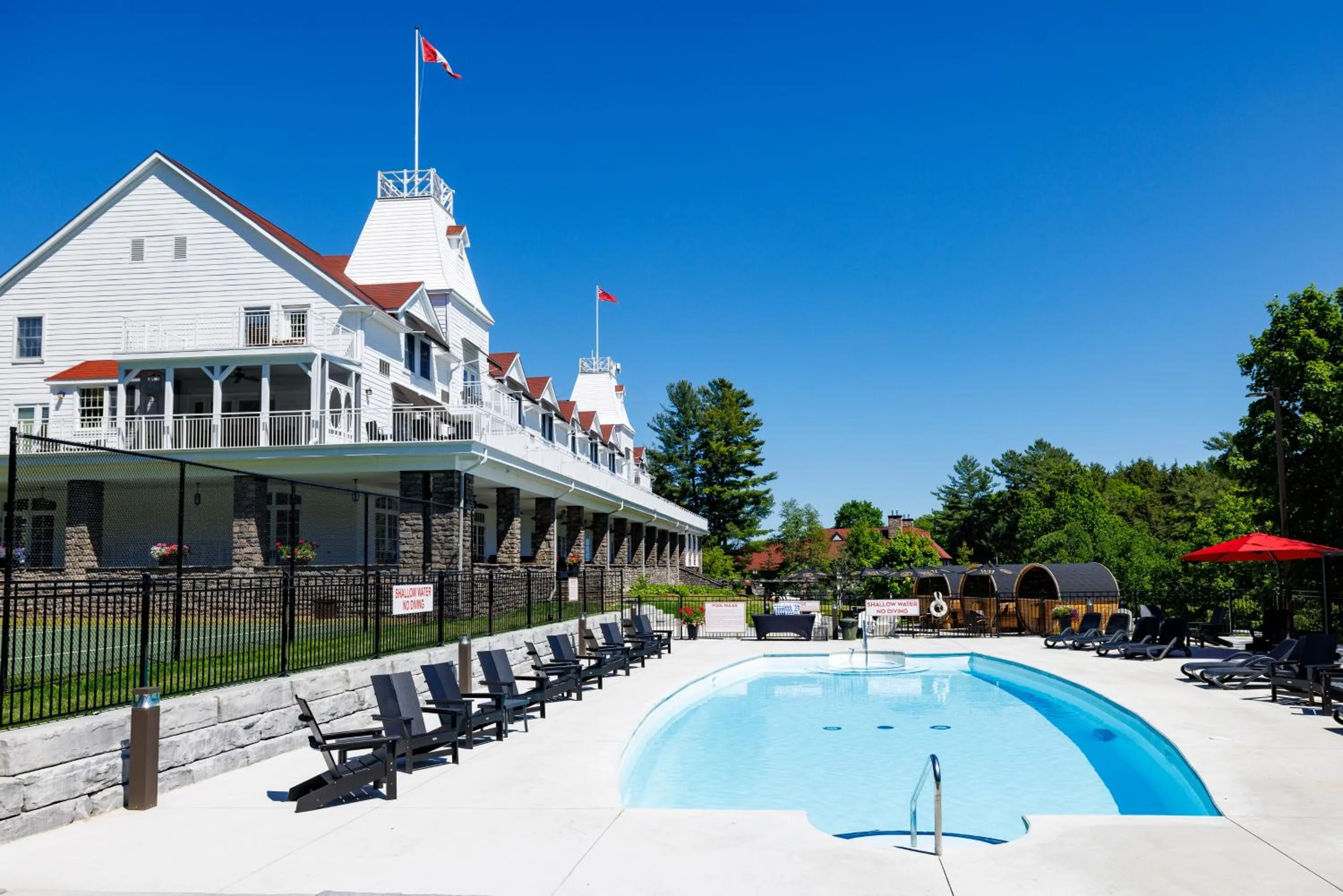 Swimming pool in Windermere House