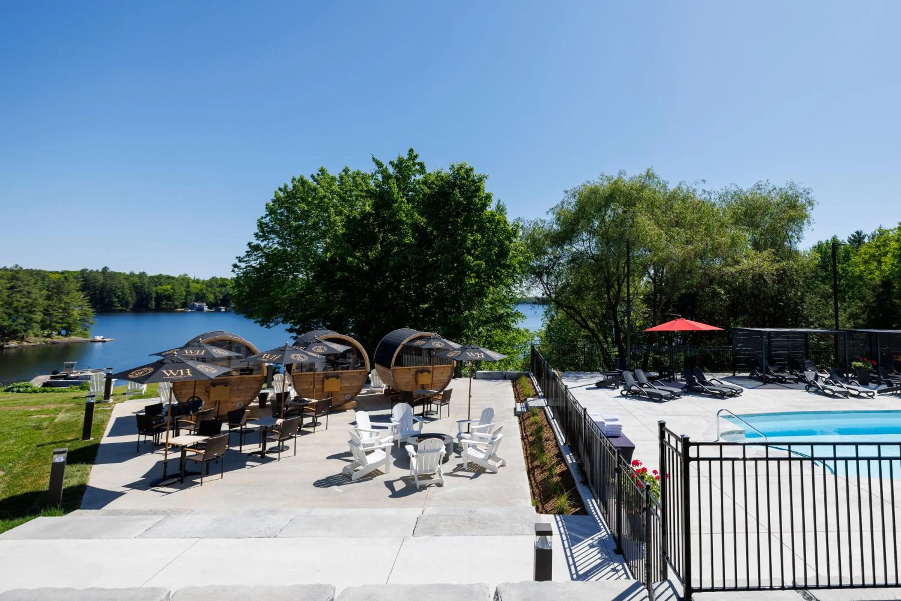 Sauna in Windermere House