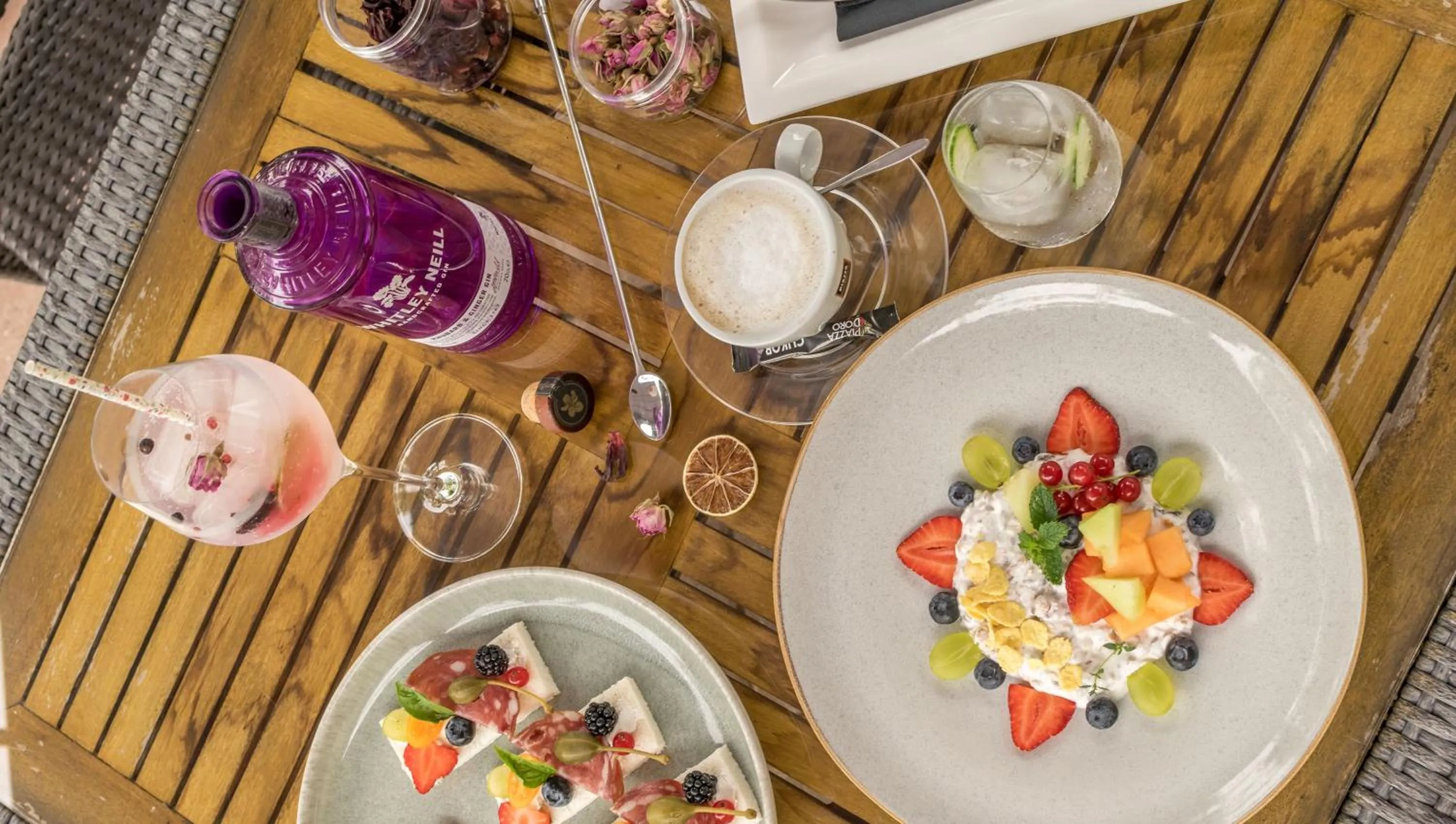 Restaurant/places to eat in Hotel Tihany Átrium