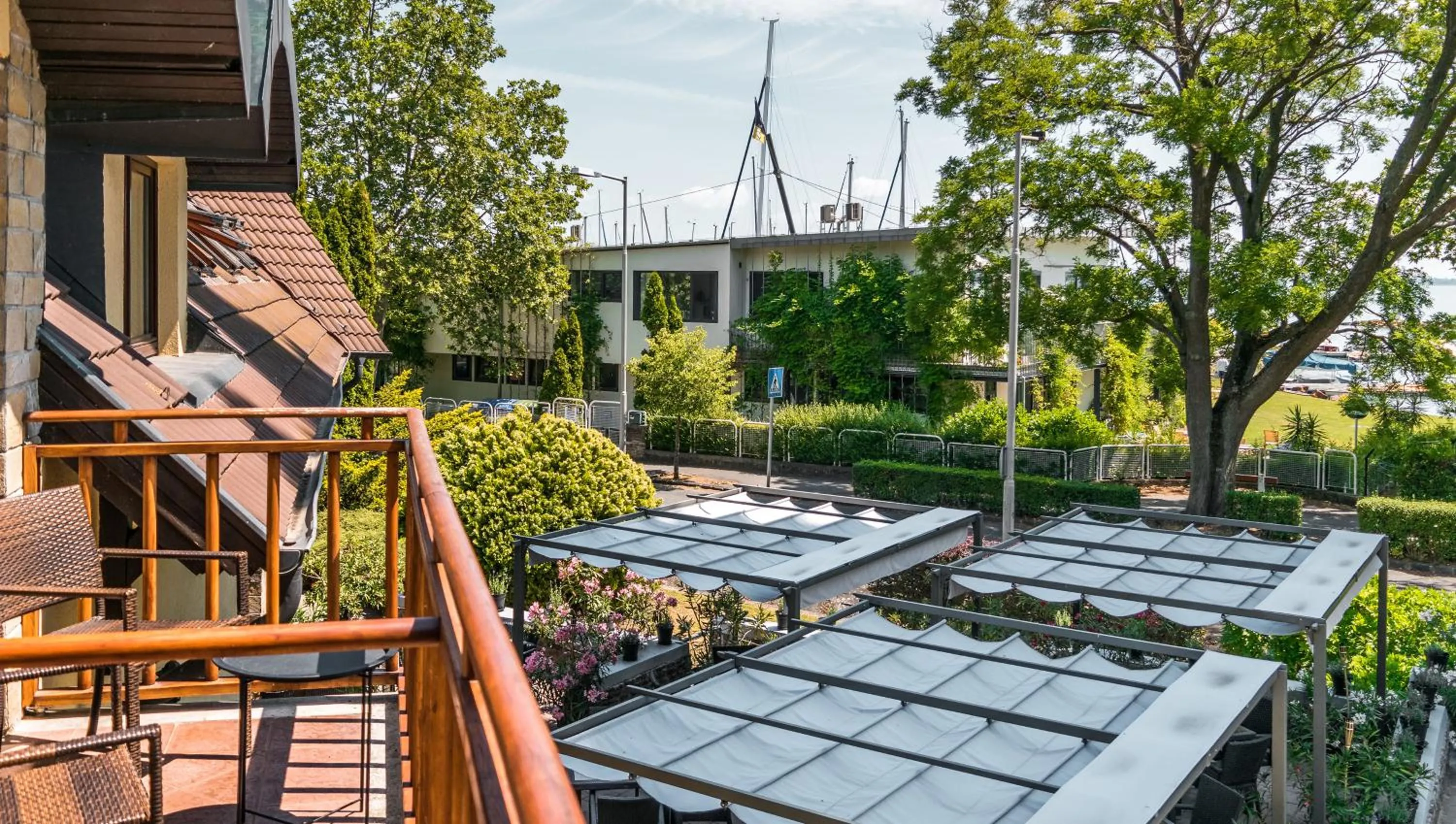 View (from property/room) in Hotel Tihany Átrium