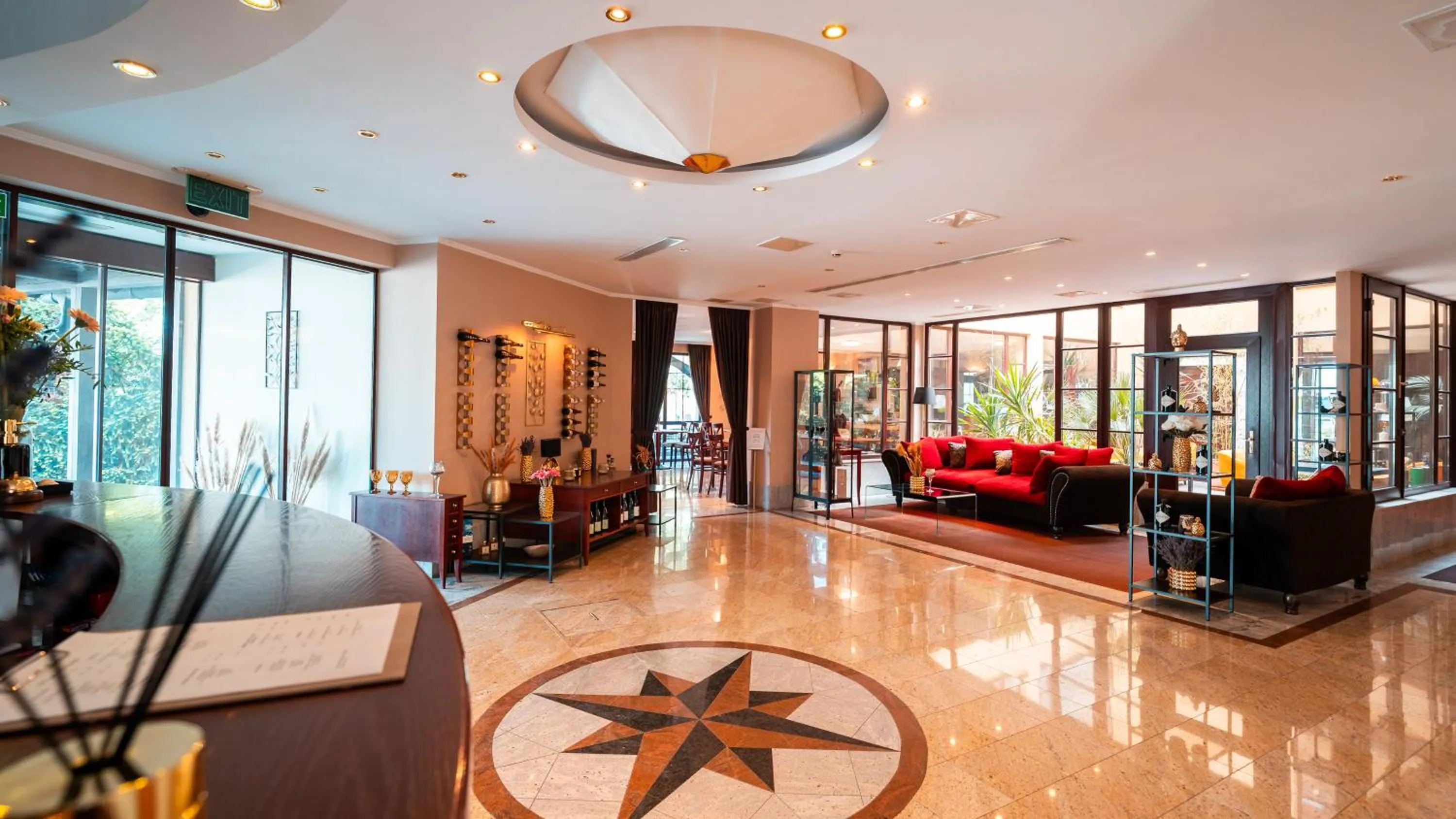 Property building in Hotel Tihany Átrium