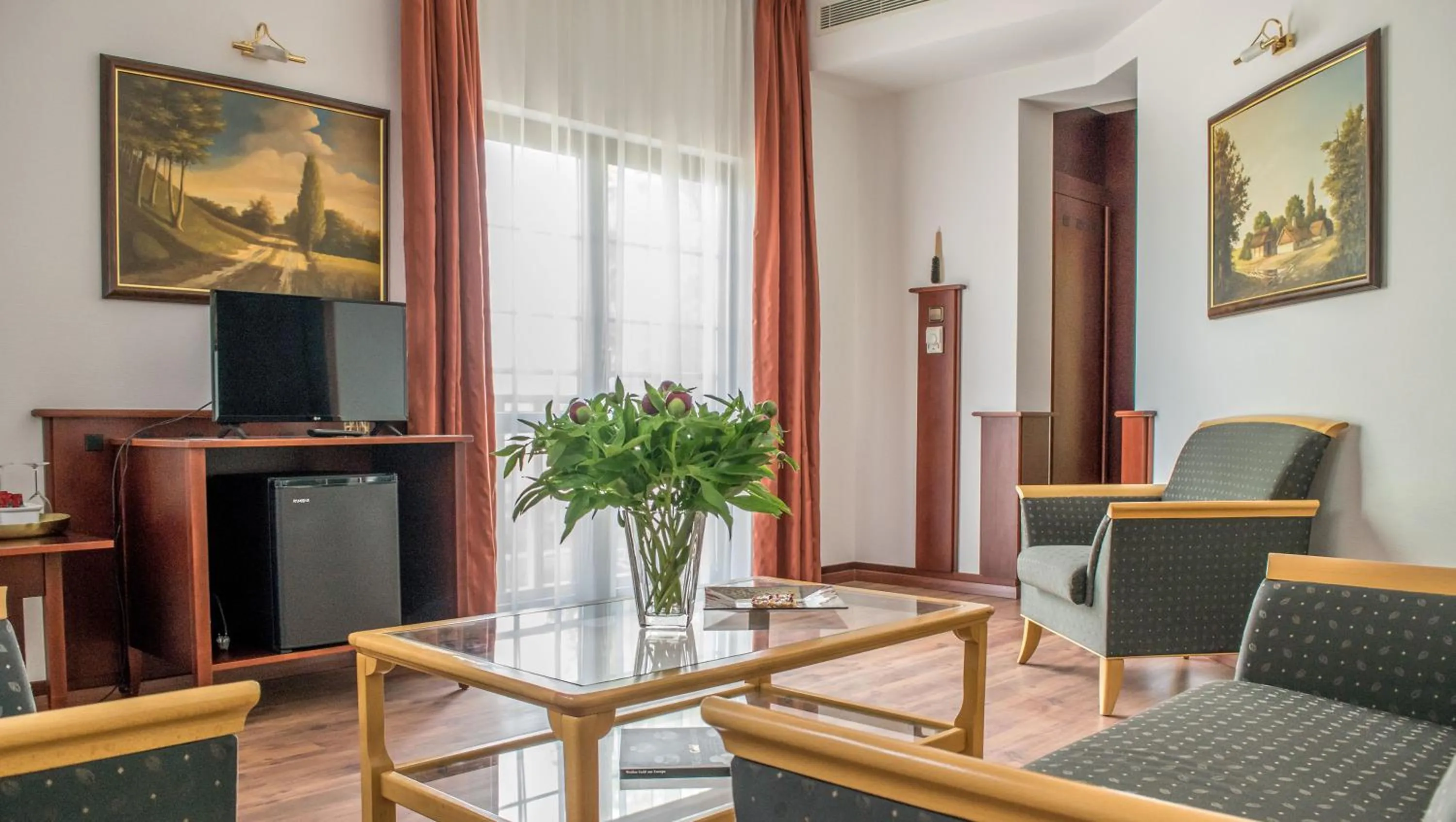 Living room in Hotel Tihany Átrium