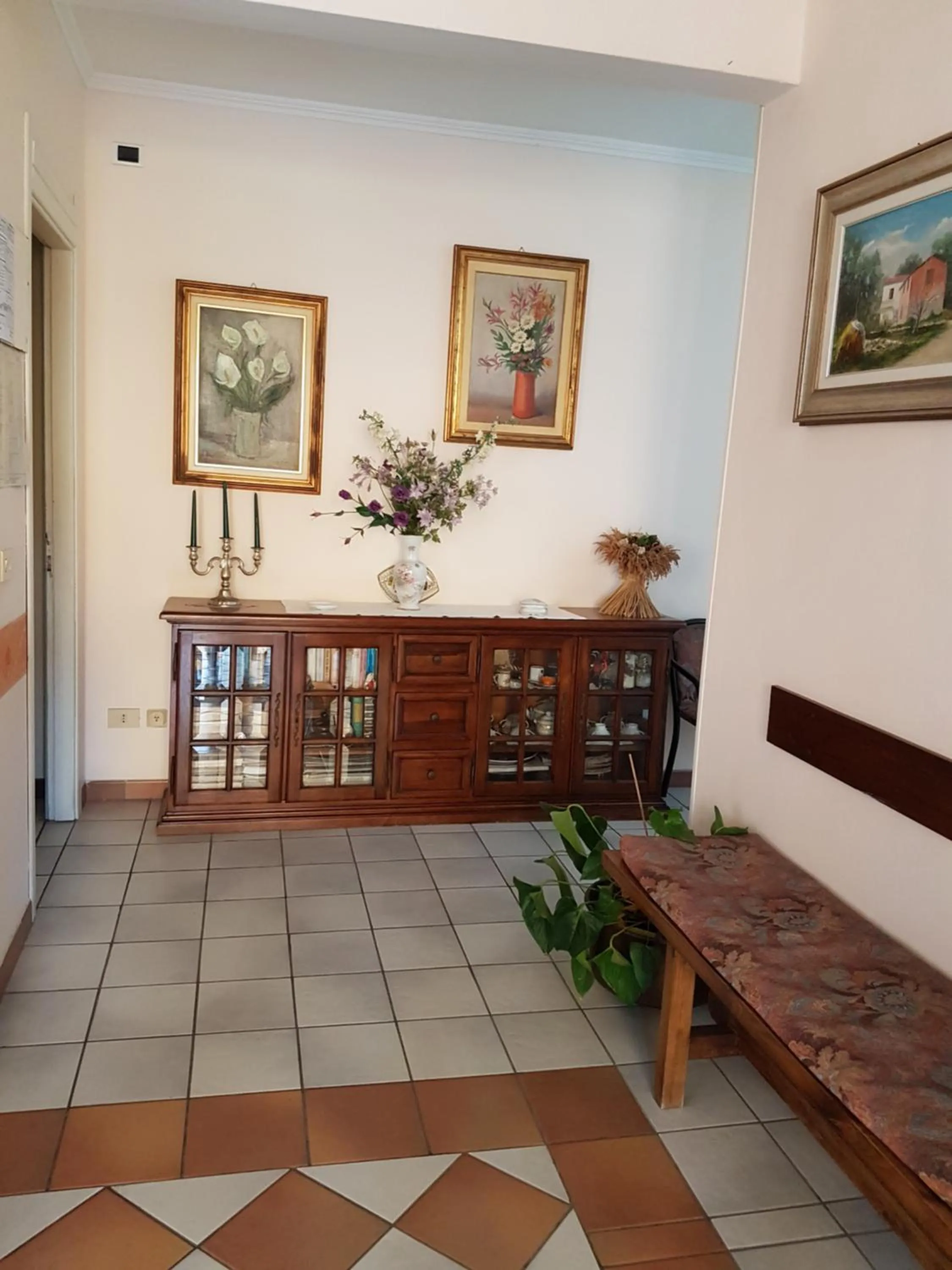 Lobby or reception in Hotel La Margherita