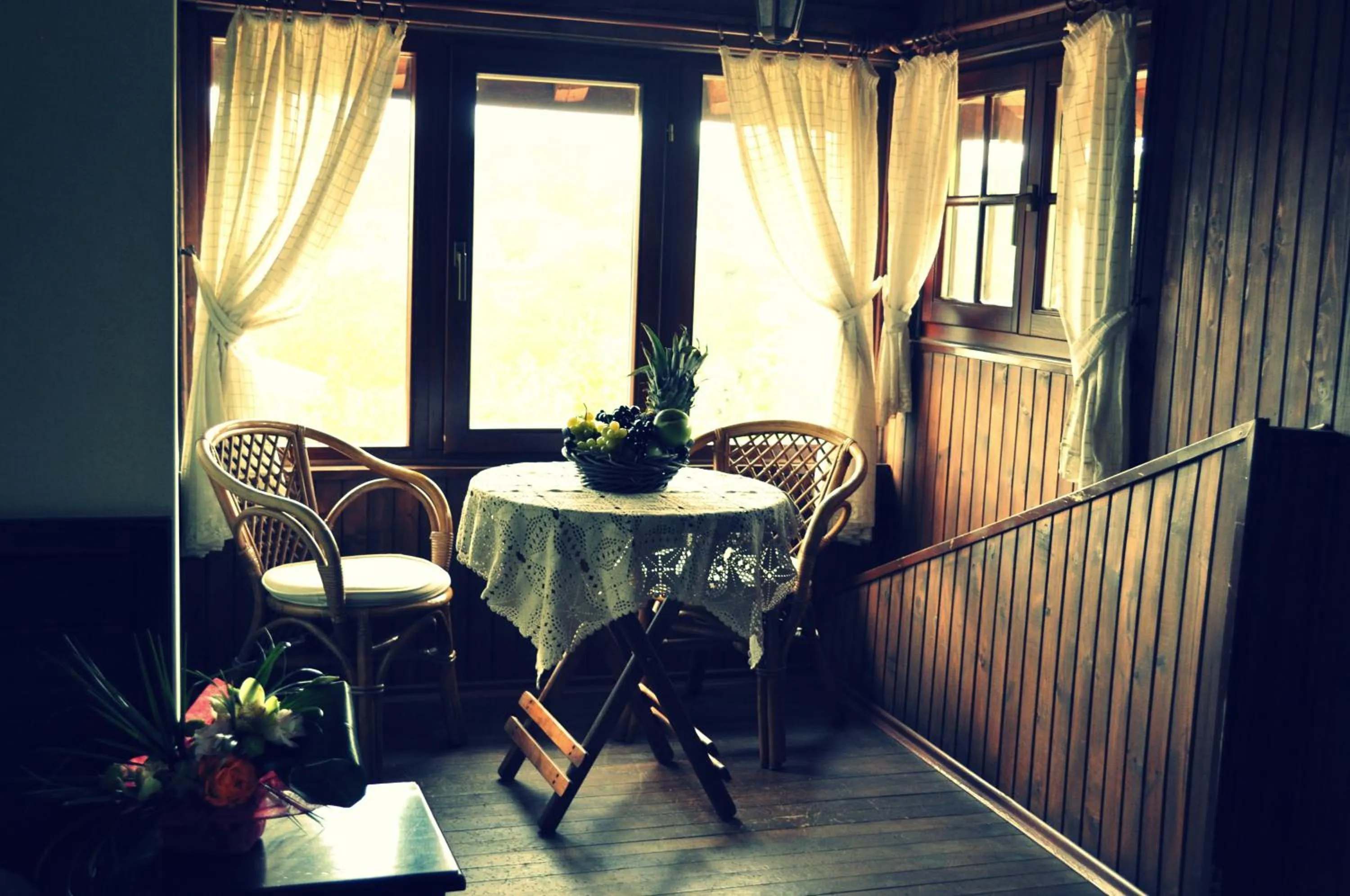 Seating area in Hotel Izvora - Garden Retreat
