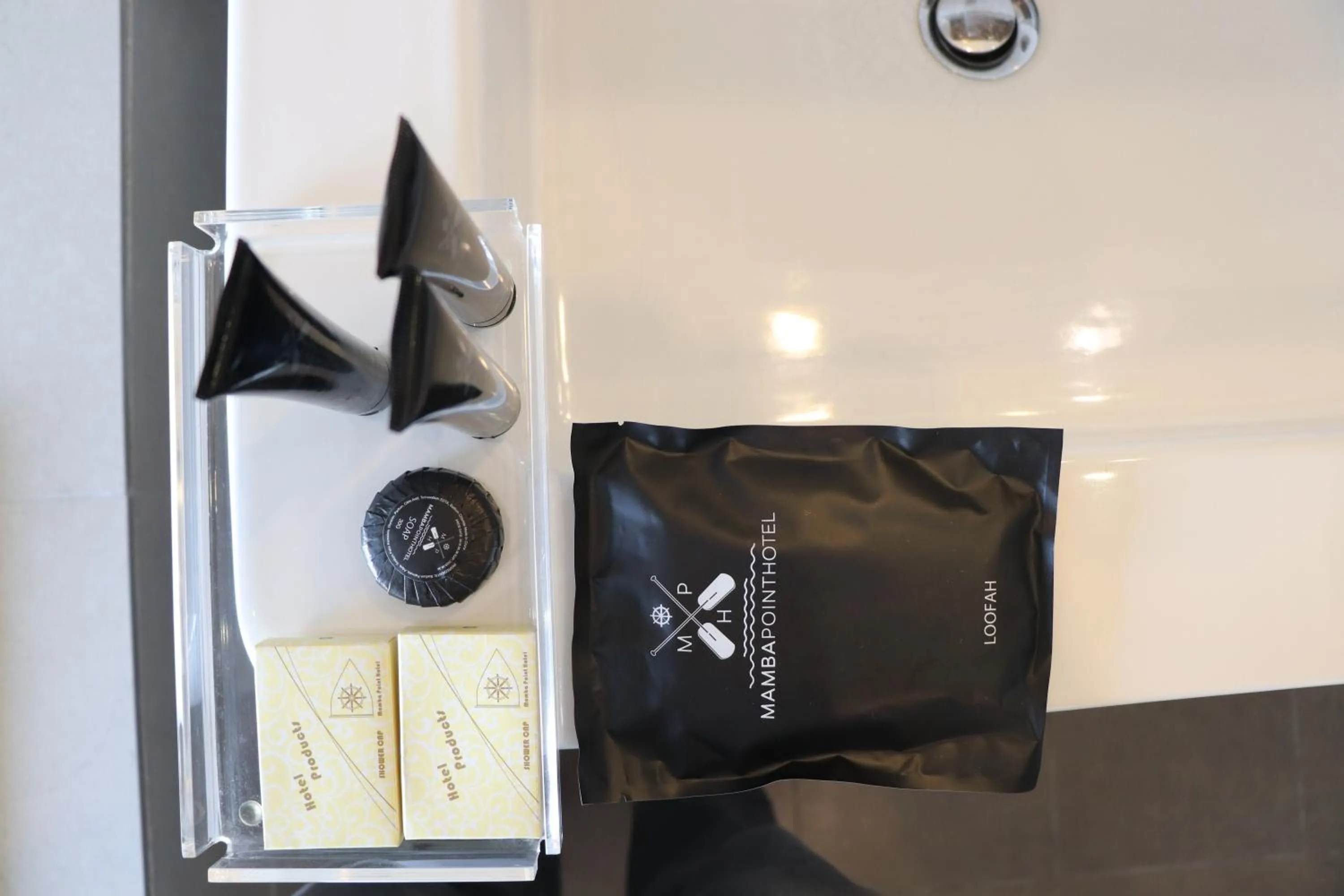 Bathroom in Mamba Point Hotel