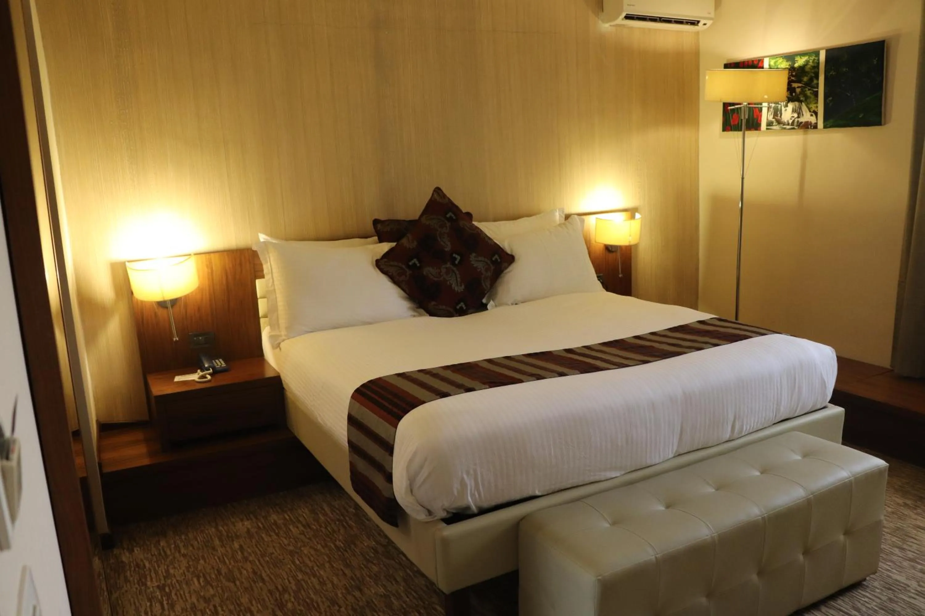 Bed in Mamba Point Hotel