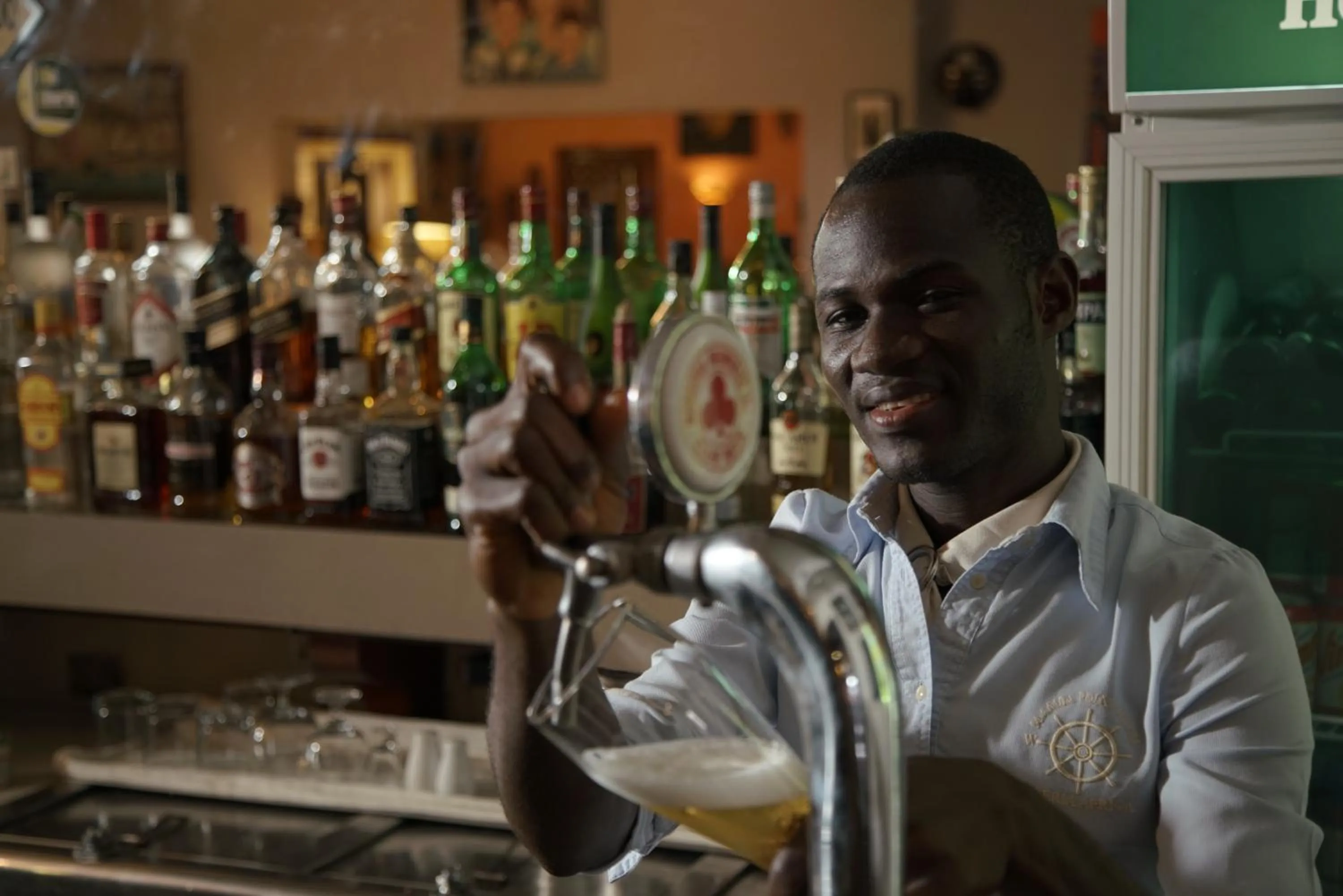 Staff in Mamba Point Hotel