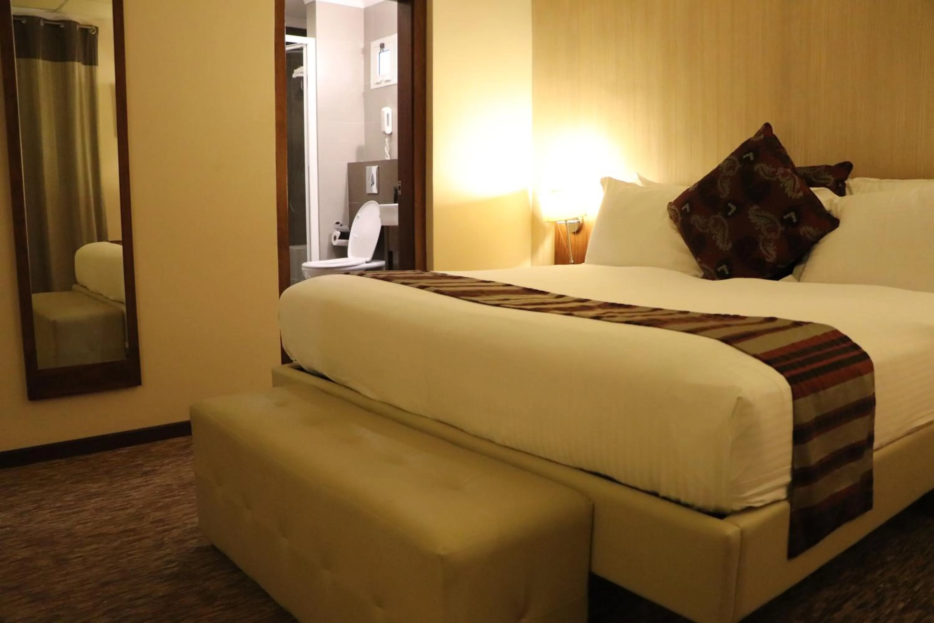 Photo of the whole room, Bed in Mamba Point Hotel